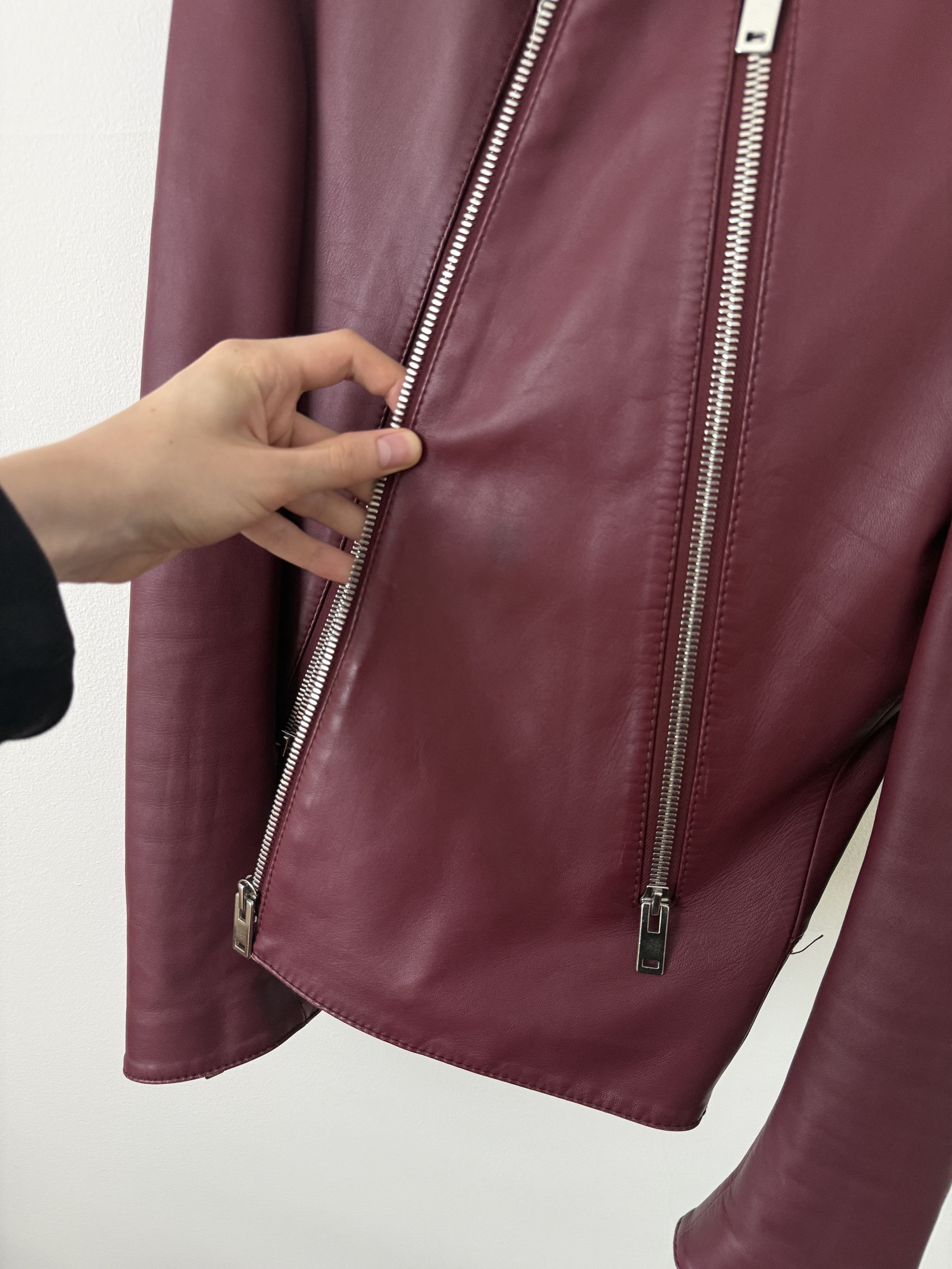Maison Margiela 2015 5 Zip Leather Moto Jacket Size US M / EU 48-50 / 2 - 10 Thumbnail
