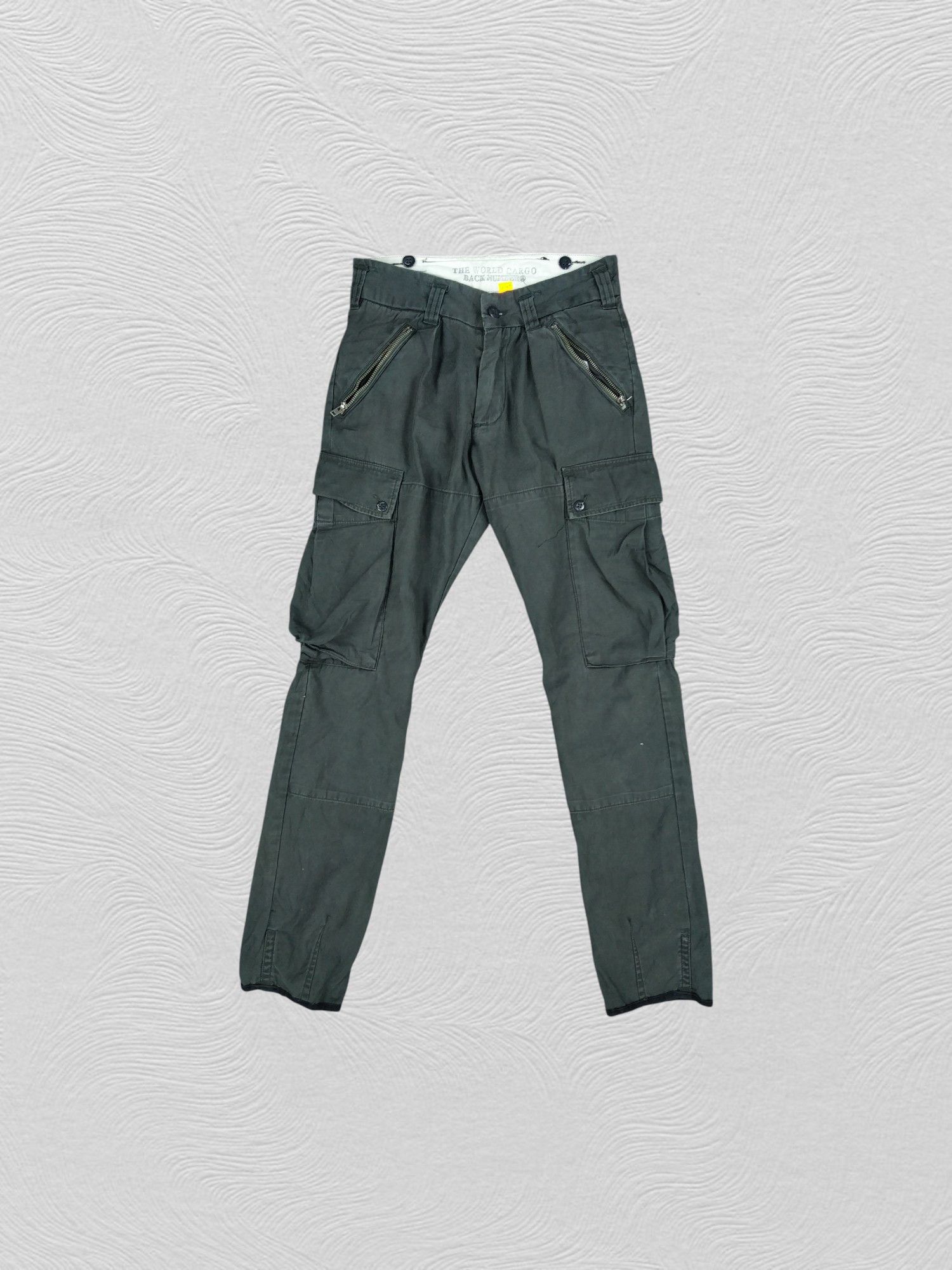Japanese Brand Back Number Cargo Multi Pocket Pants -CP169 Size US 28 / EU 44 - 1 Thumbnail