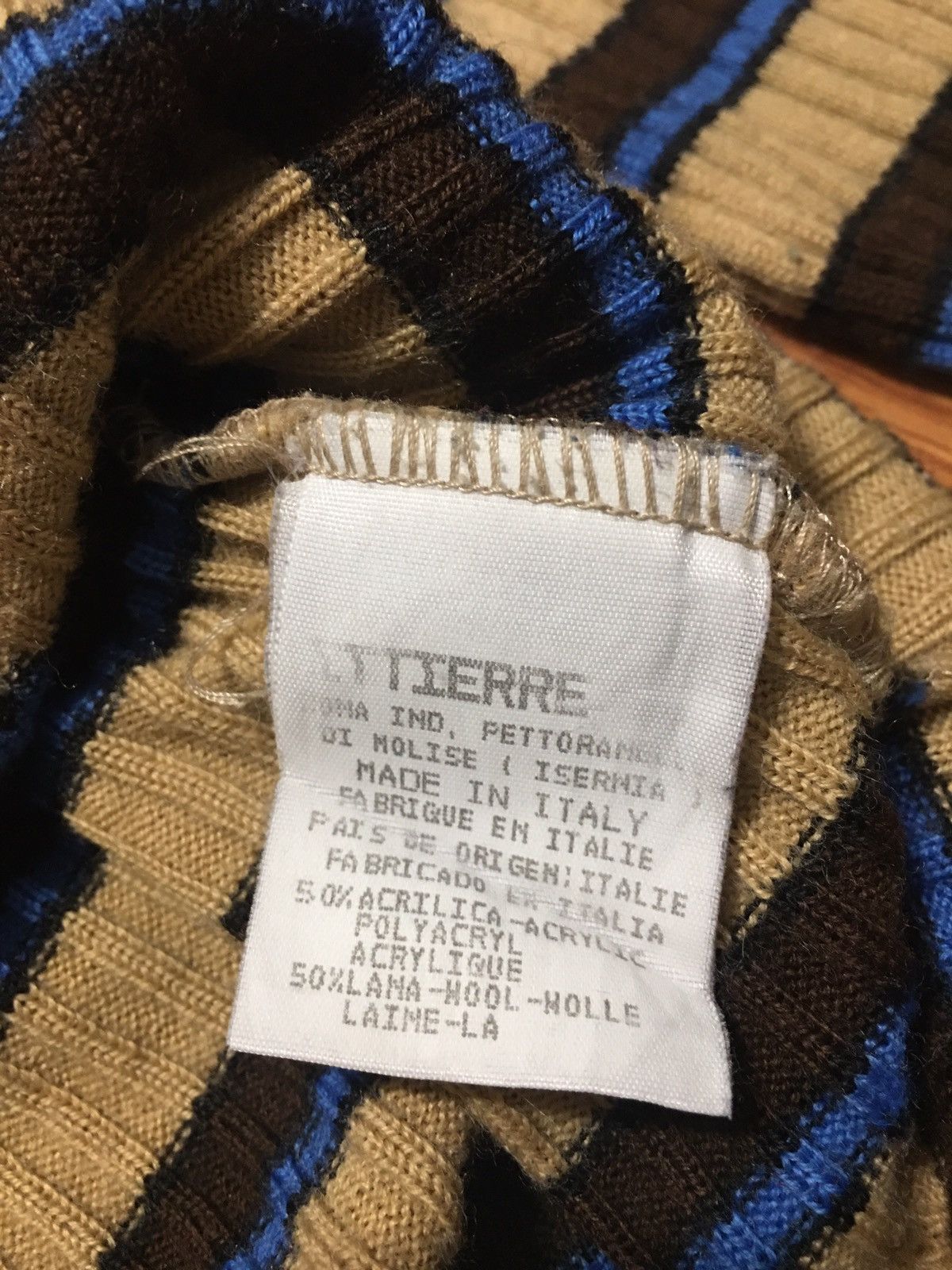 Dolce & Gabbana Dolce & Gabbana Wool Blend Striped Womens Sweater Size S / US 4 / IT 40 - 13 Thumbnail