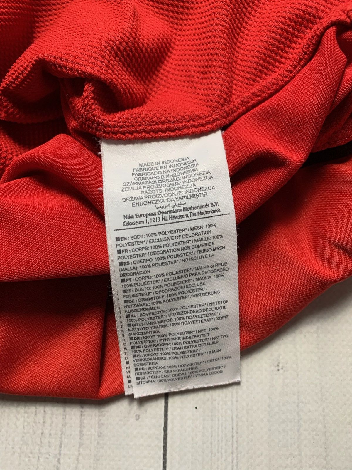Nike × Vintage Vintage Nike Manchester United soccer jersey XXXL rare red Size US XXL / EU 58 / 5 - 4 Thumbnail