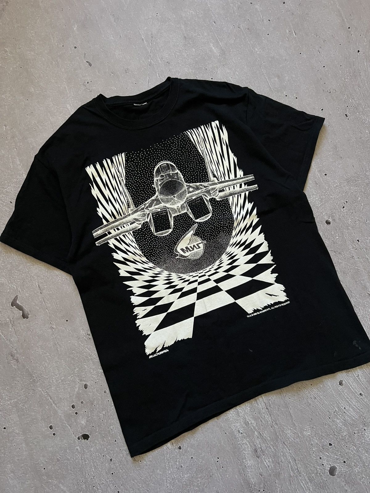 Other Rare Vintage T-Shirt Blackbird Mig 29 1990 90s Size L Size US L / EU 52-54 / 3 - 1 Thumbnail