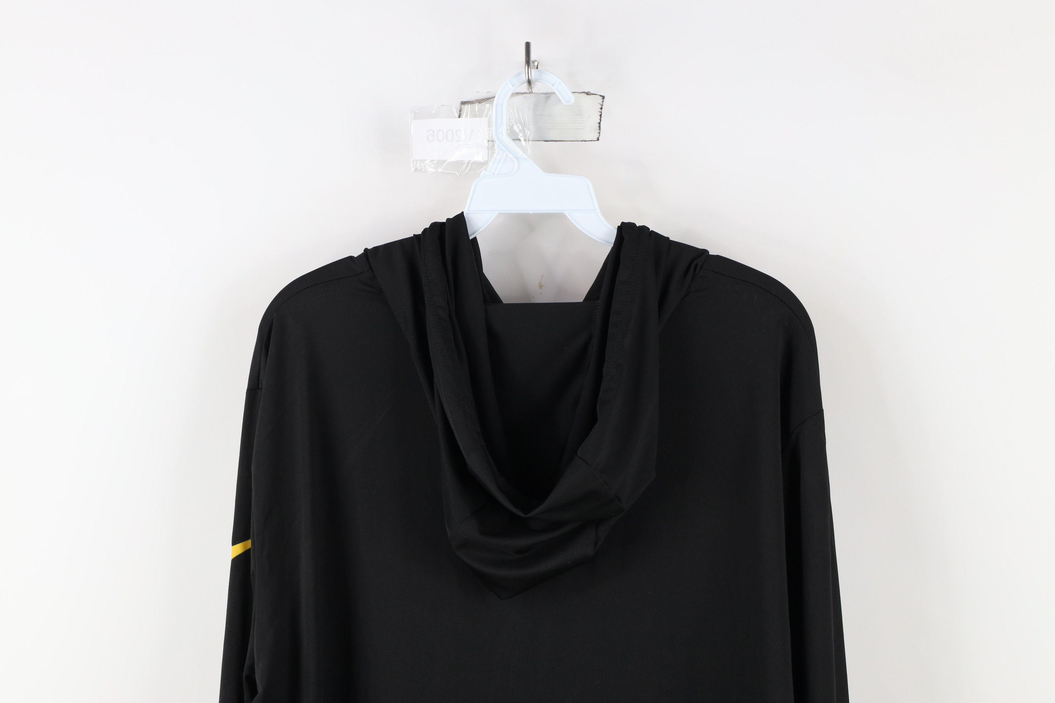 Nike × Vintage Nike NFL Knit Pittsburgh Steelers Football Hooded T-Shirt Size US XL / EU 56 / 4 - 12 Thumbnail