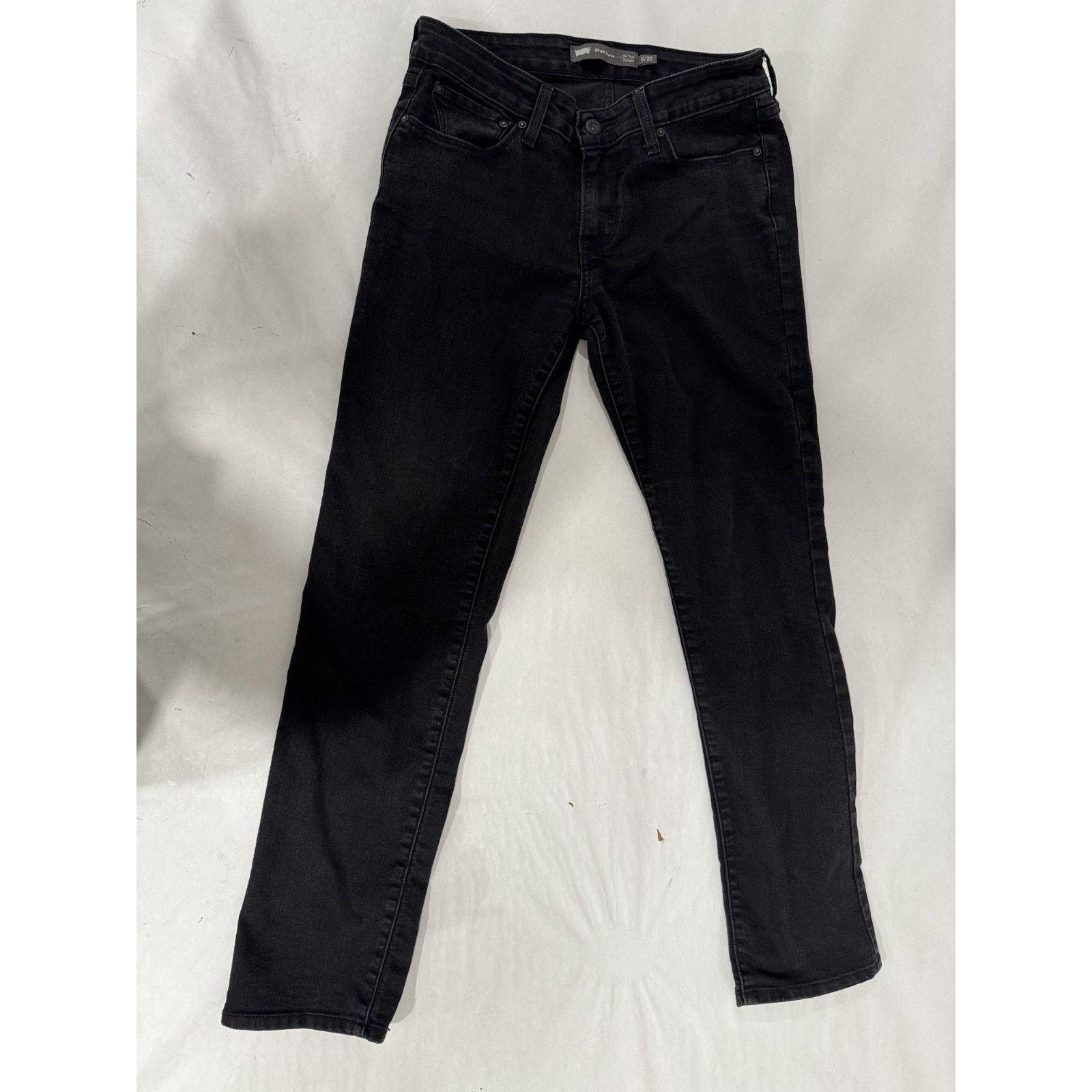 Levi's Levi's Slight Curve Mid-Rise Straight Jeans Rare 6 Size 28" / US 6 / IT 42 - 1 Thumbnail