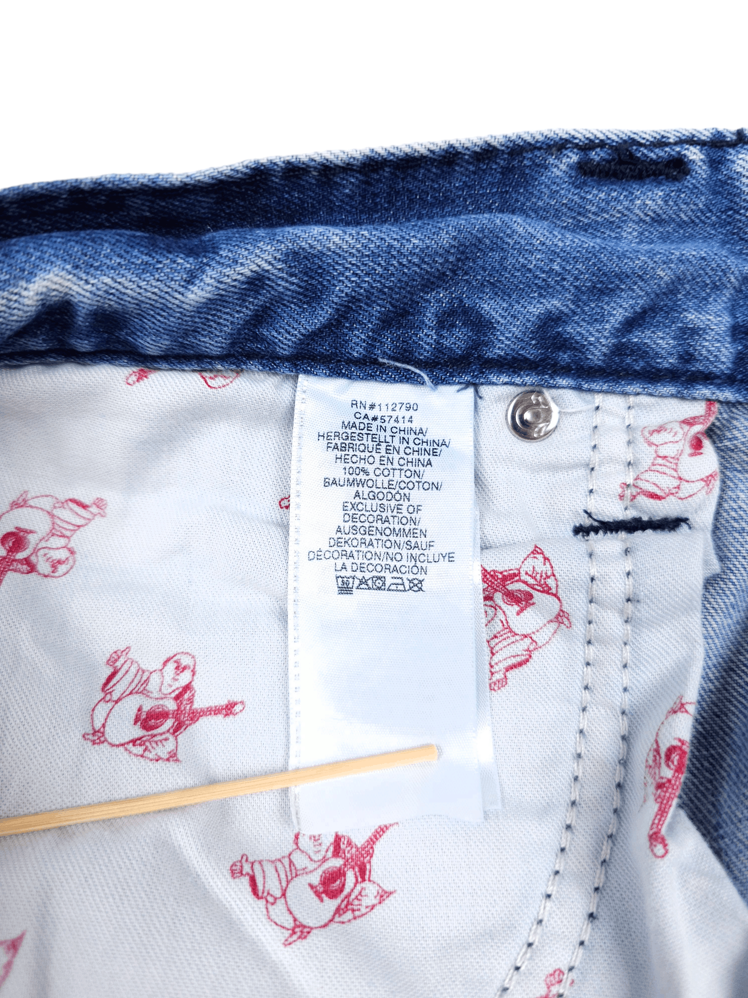 Japanese Brand × True Religion 💎 Size 36/32 True Religion Loose Washed Denim Jeans Y2K Size US 36 / EU 52 - 24 Thumbnail