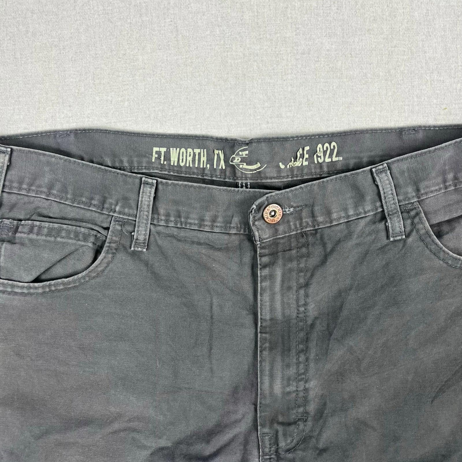 Dickies Vintage Gray Dickies Carpenter Work Shorts - 36 - Y2K Size US 36 / EU 52 - 3 Thumbnail