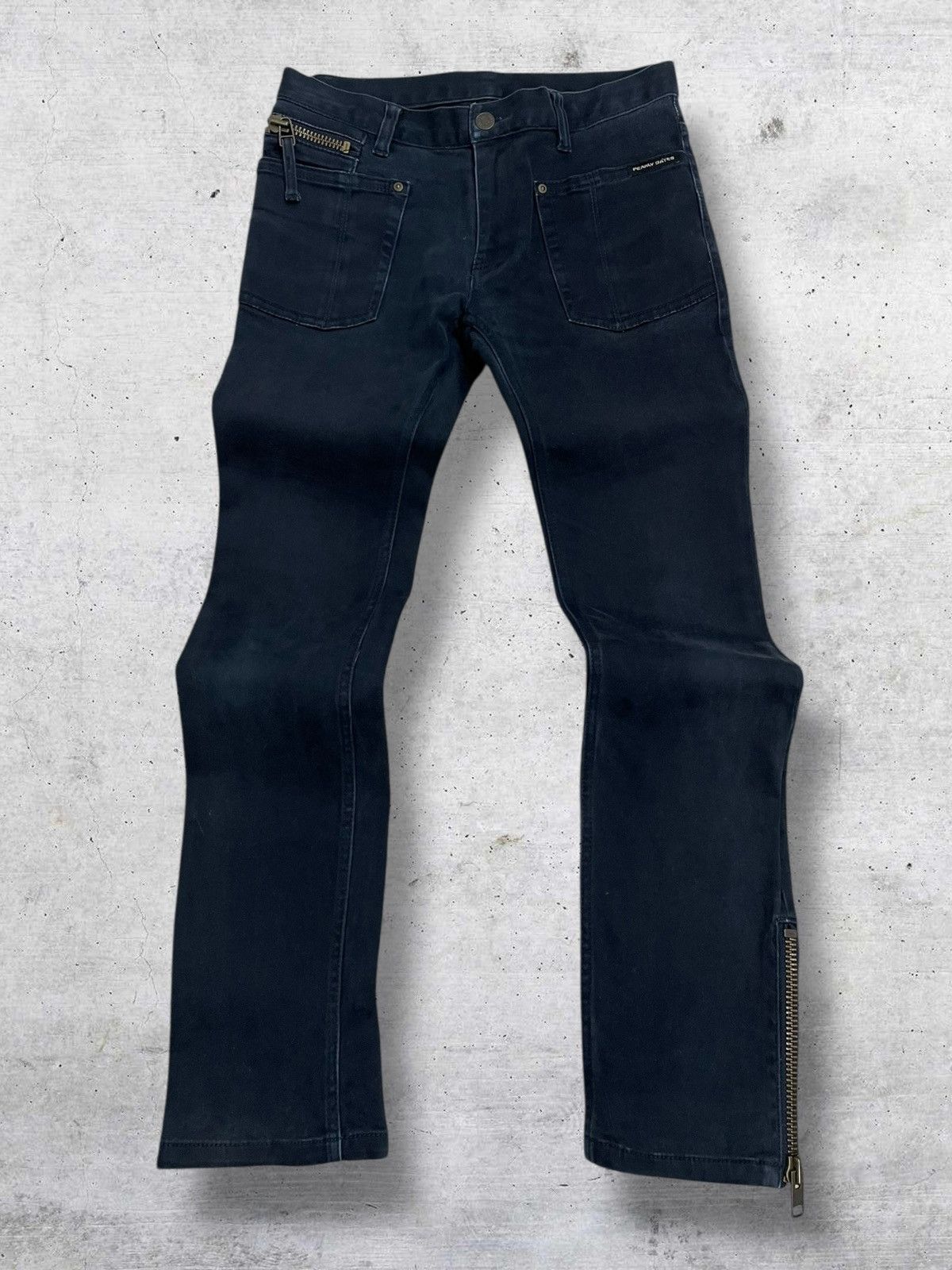 Japanese Brand VINTAGE PEARLY GATES JAPAN DESIGNER PUNK STYLE SKINNY PANT Size US 28 / EU 44 - 1 Thumbnail
