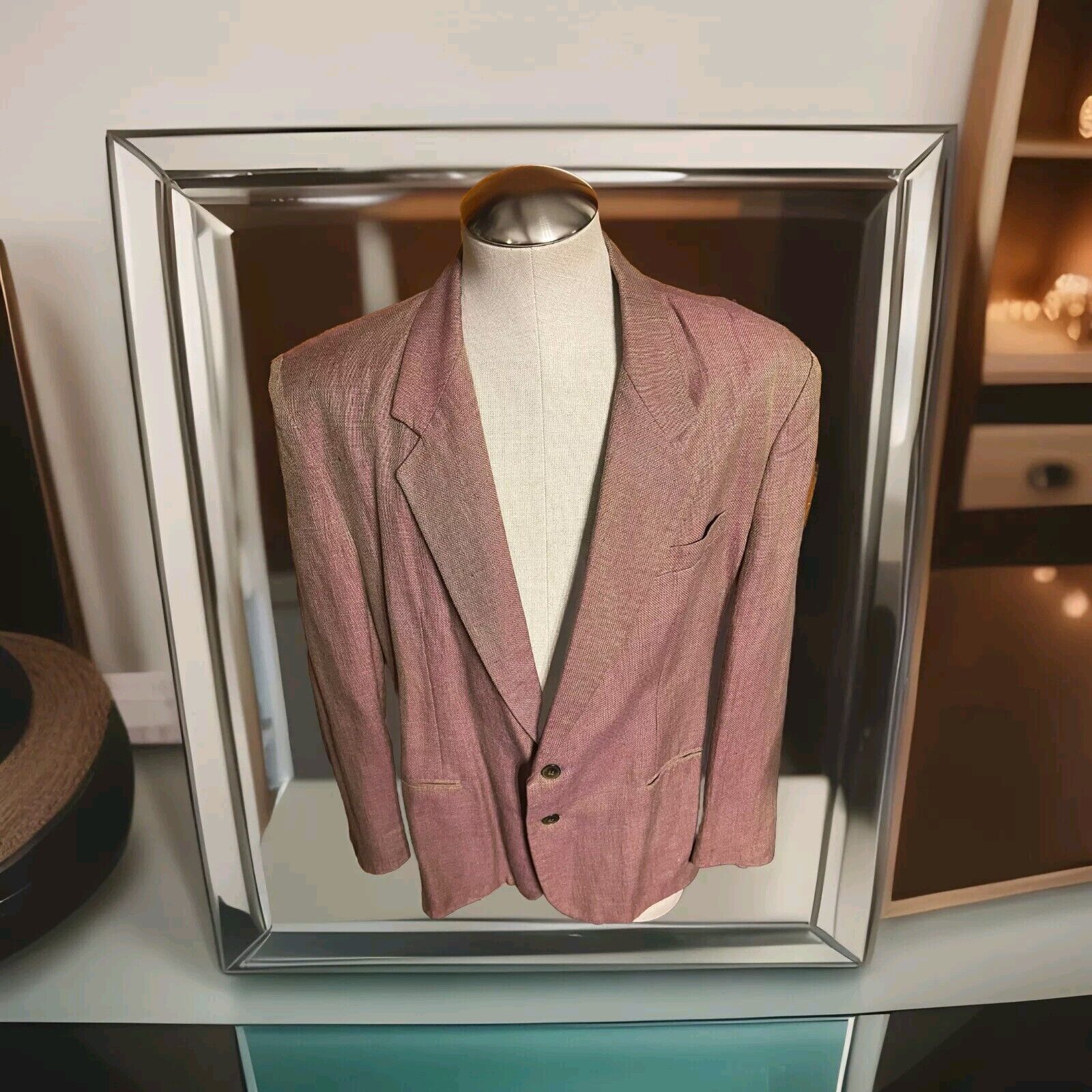 Iridescent La Ricerca ScaraB blazer Jacket Mens Size XL