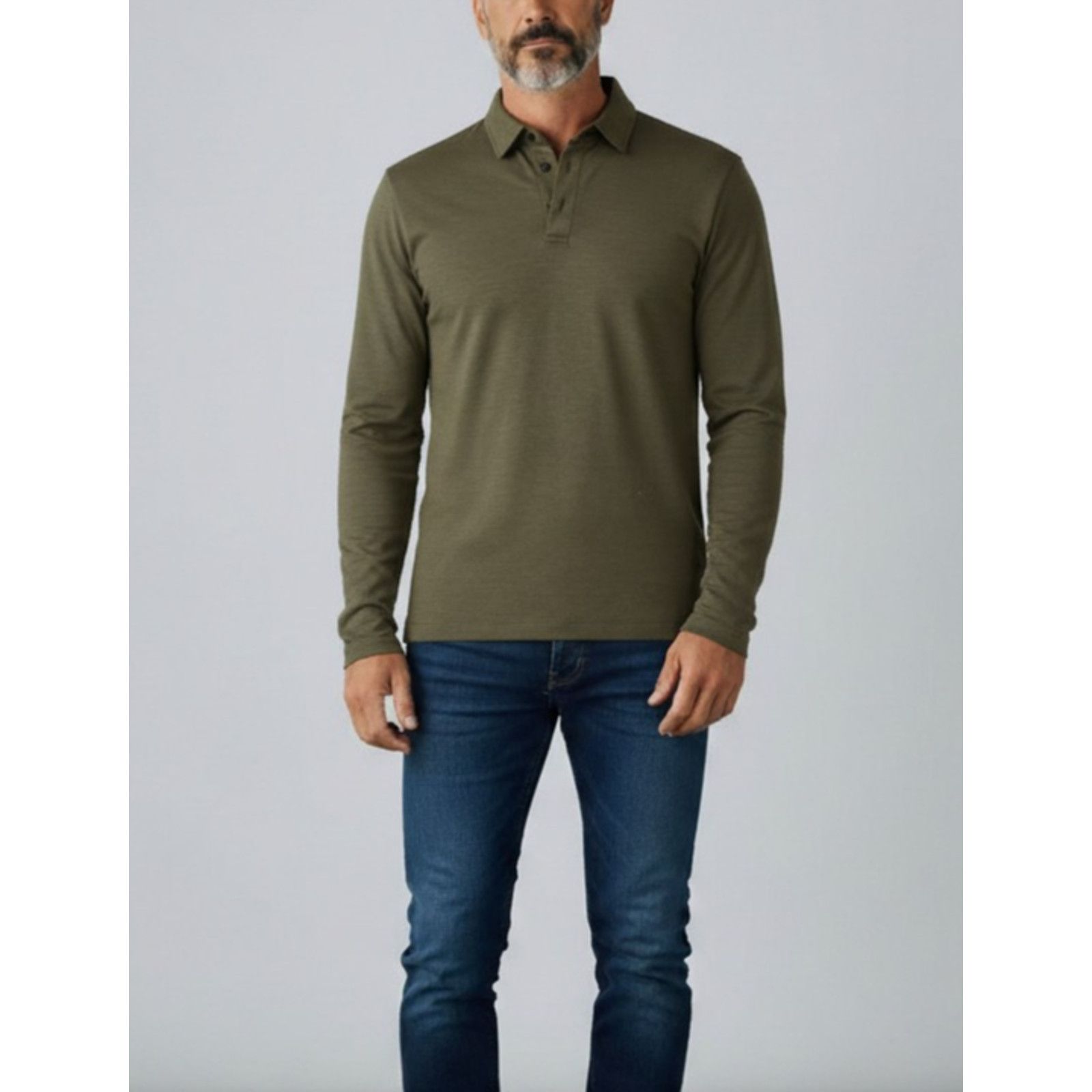 Lululemon NWT LULULEMON Green Evolution Long Sleeve Polo Shirt Size S Size US S / EU 44-46 / 1 - 1 Thumbnail