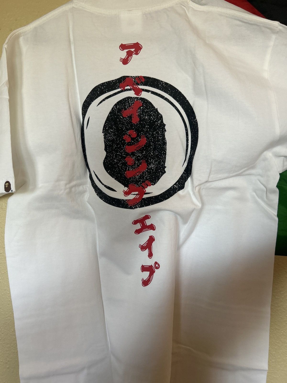 Bape Bape Japanese seal Tee Size US XL / EU 56 / 4 - 2 Thumbnail