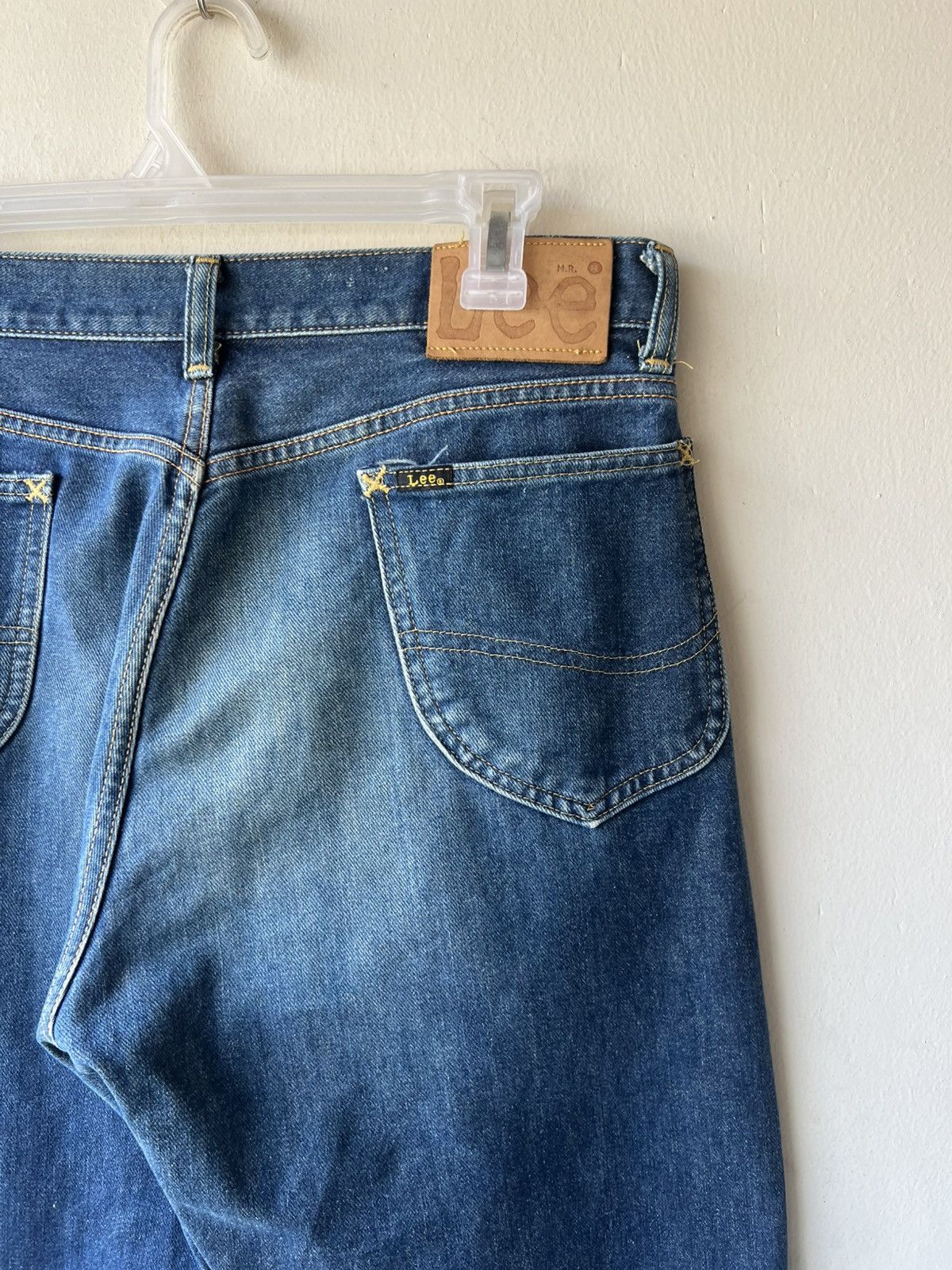 Lee Vintage 90s Lee Riders Sanforized Denim Selvedge Jeans Size US 31 - 21 Thumbnail