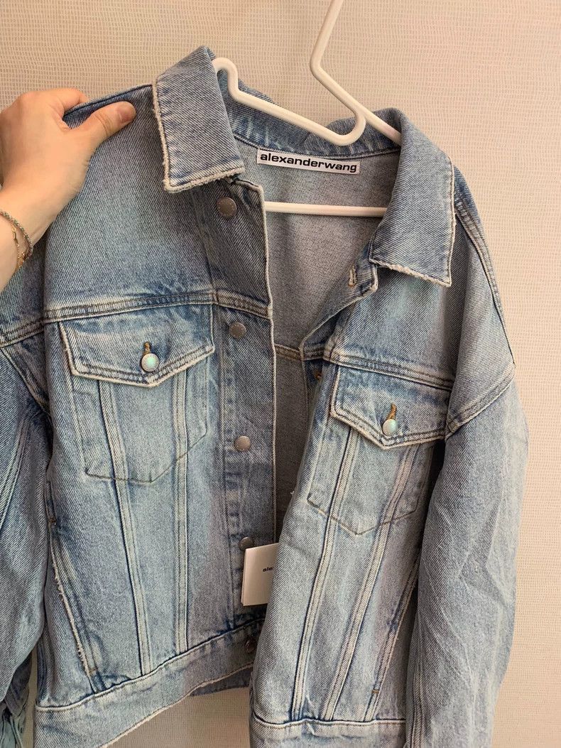 Alexander Wang Alexander Wang Denim Jacket Loose Fit- Size XS / US 0-2 / IT 36-38 - 2 Thumbnail