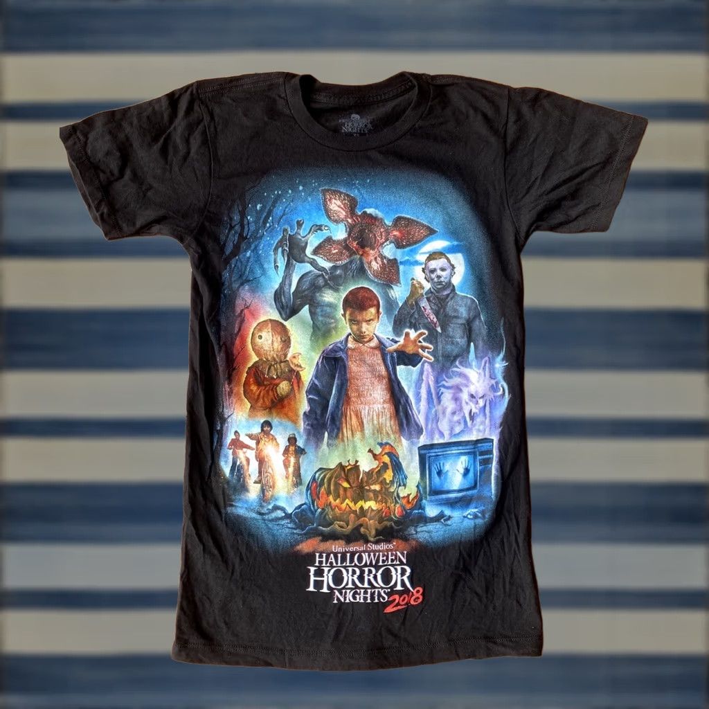 Vintage VINTAGE Universal Studios Horror Nights Stranger Things T Shirt XS Size US XS / EU 42 / 0 - 1 Thumbnail