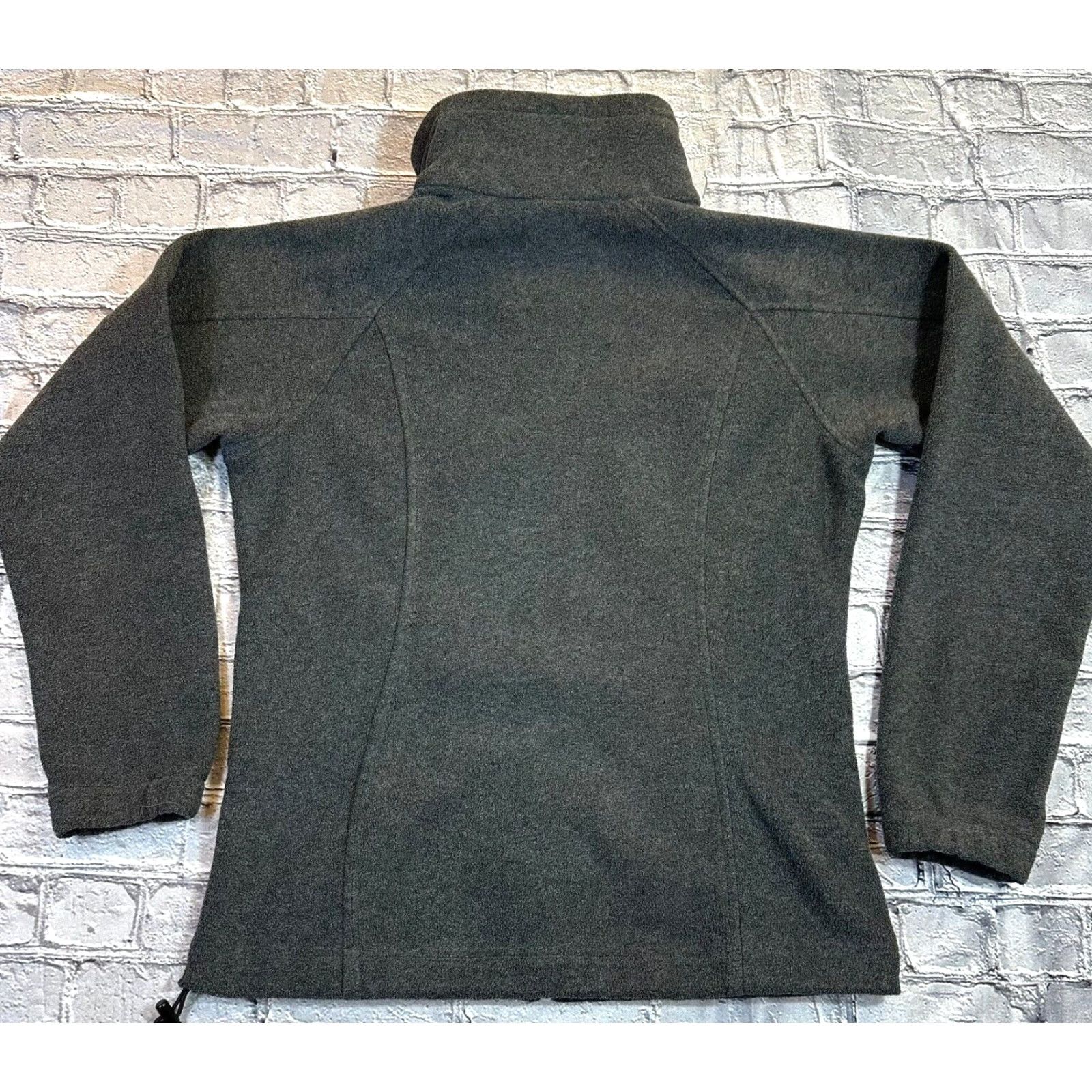 Vintage VINTAGE Columbia Full-Zip Fleece Jacket Women's Small Gray Regular Fit Sportswear/Workwear (Jacket) Size S / US 4 / IT 40 - 4 Thumbnail