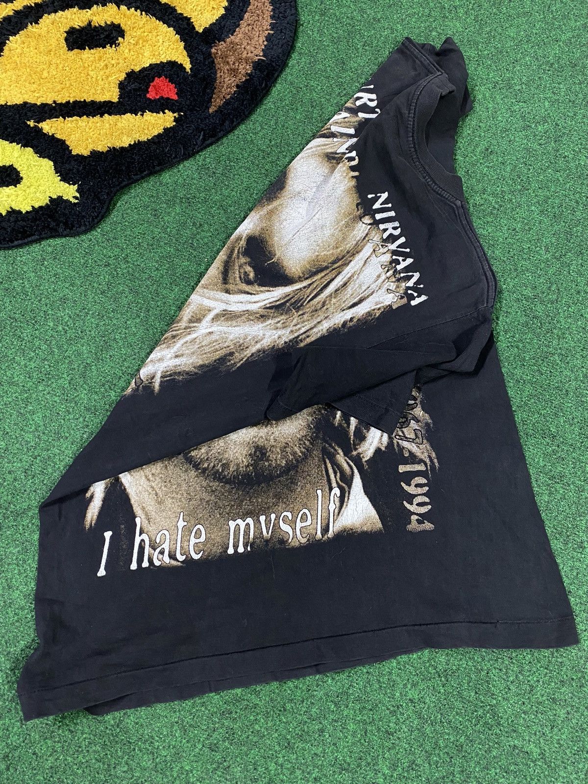 Band Tees × Vintage 90’s Vintage Kurt Cobain Nirvana Band Tee Shirt Large Size US L / EU 52-54 / 3 - 2 Thumbnail