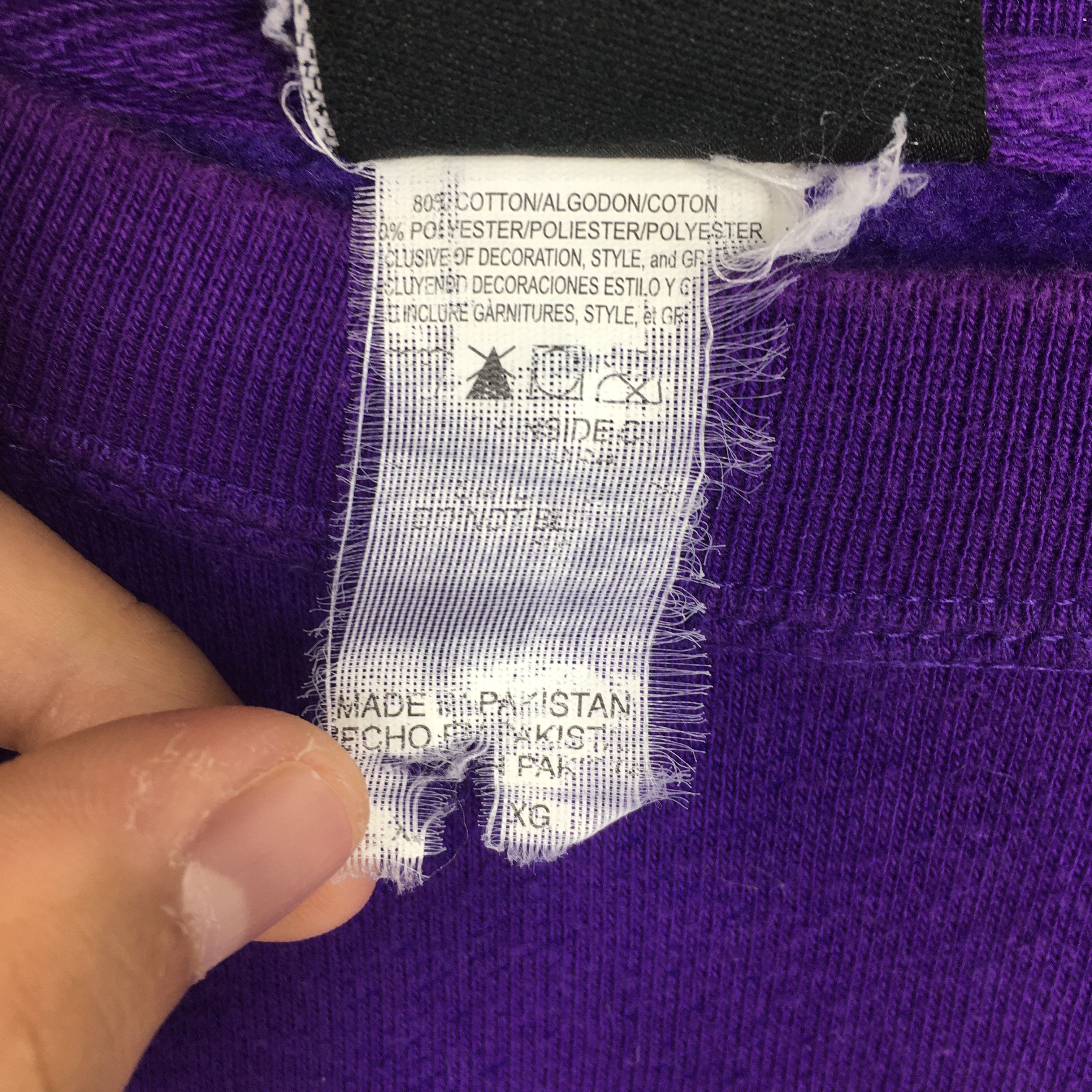 Vintage Minnesota Vikings NFL Purple Sweatshirt 2XLarge