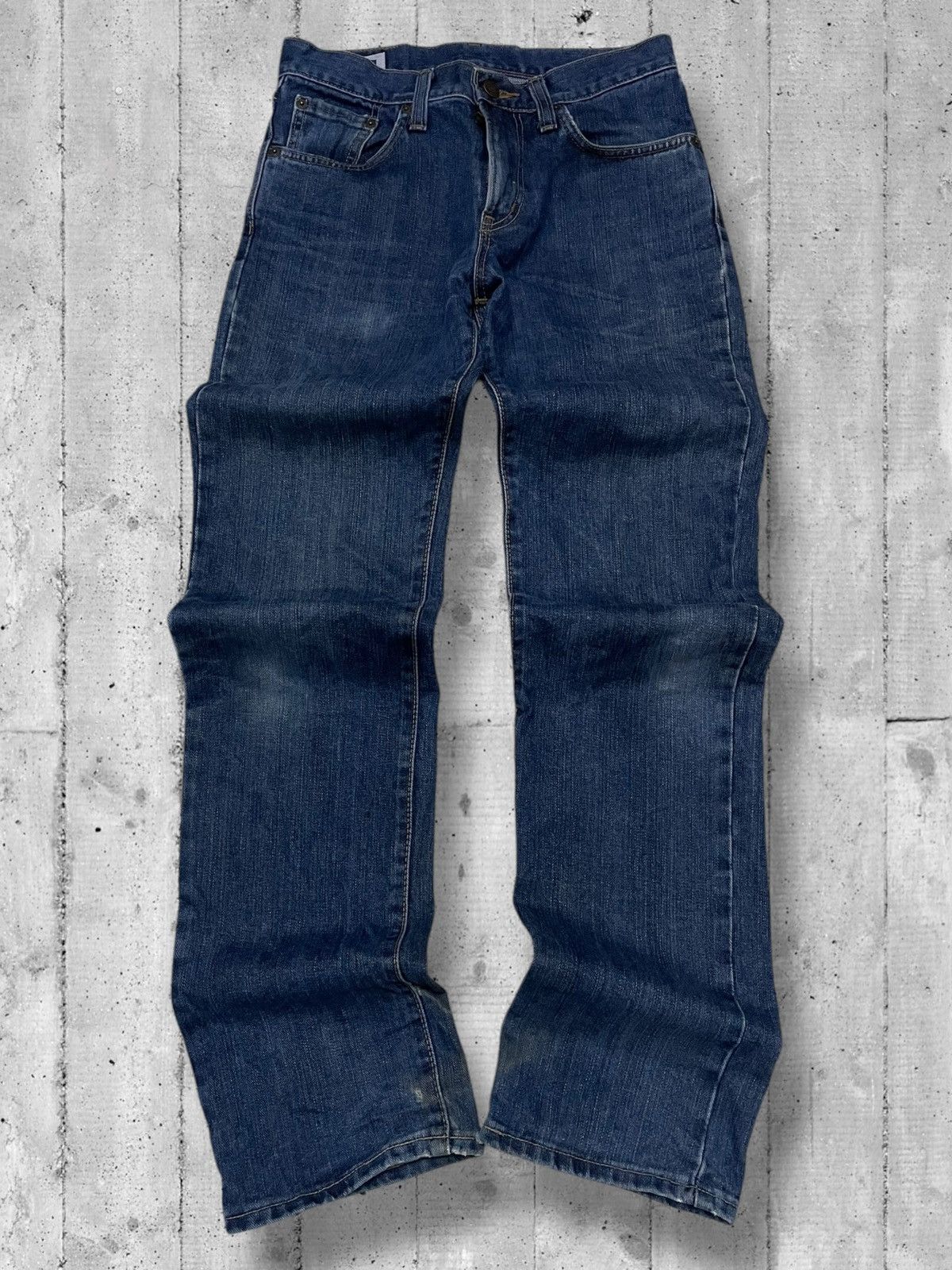 Designer × Edwin × Vintage Vintage 1990s Japan Designer Edwin 403 Distressed Denim Size US 29 - 1 Thumbnail