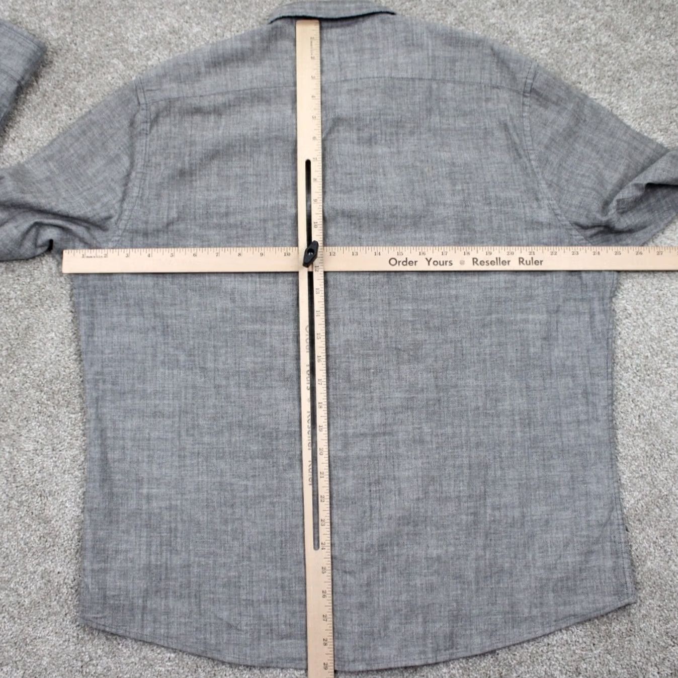 Vintage Tailor Vintage Shirt Adult XL Gray Long Sleeve Button-Up Shirt Size US XL / EU 56 / 4 - 7 Thumbnail
