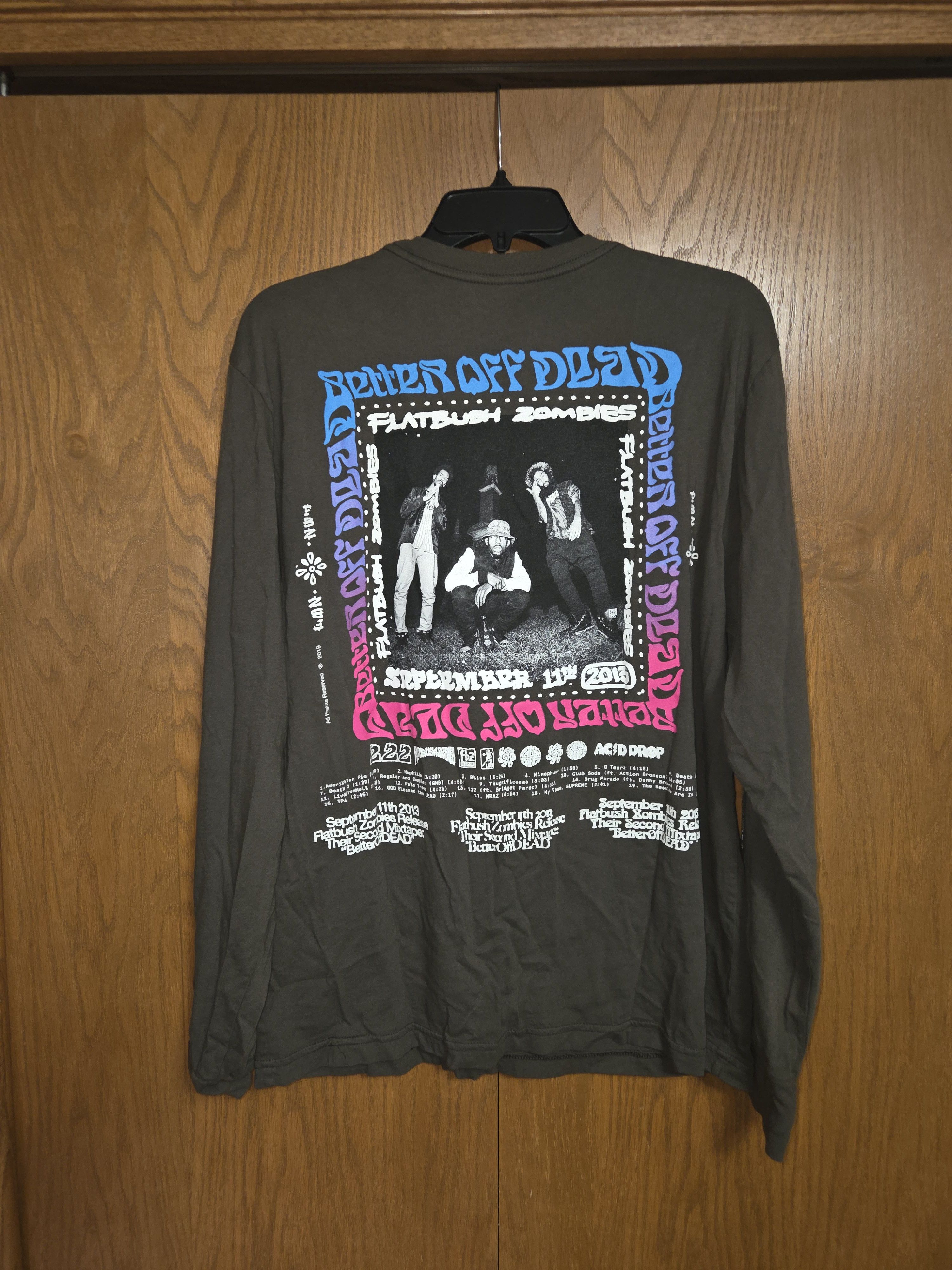 Flatbush Zombies Flatbush Zombies Better Off Dead Anniversary | Grailed, image size:3000x4000