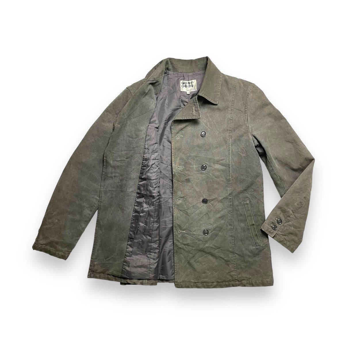 Takeo Kikuchi 🇯🇵 VINTAGE TAKEO KIKUCHI DOUBLE BREASTED BLAZER JACKET Size US L / EU 52-54 / 3 - 3 Thumbnail