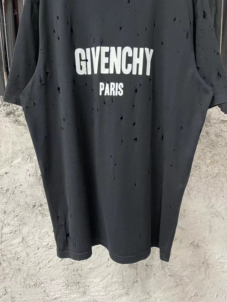 Other Givenchy Givenchy Distressed Short Sleeve TShirt -2507 Size US S / EU 44-46 / 1 - 4 Thumbnail