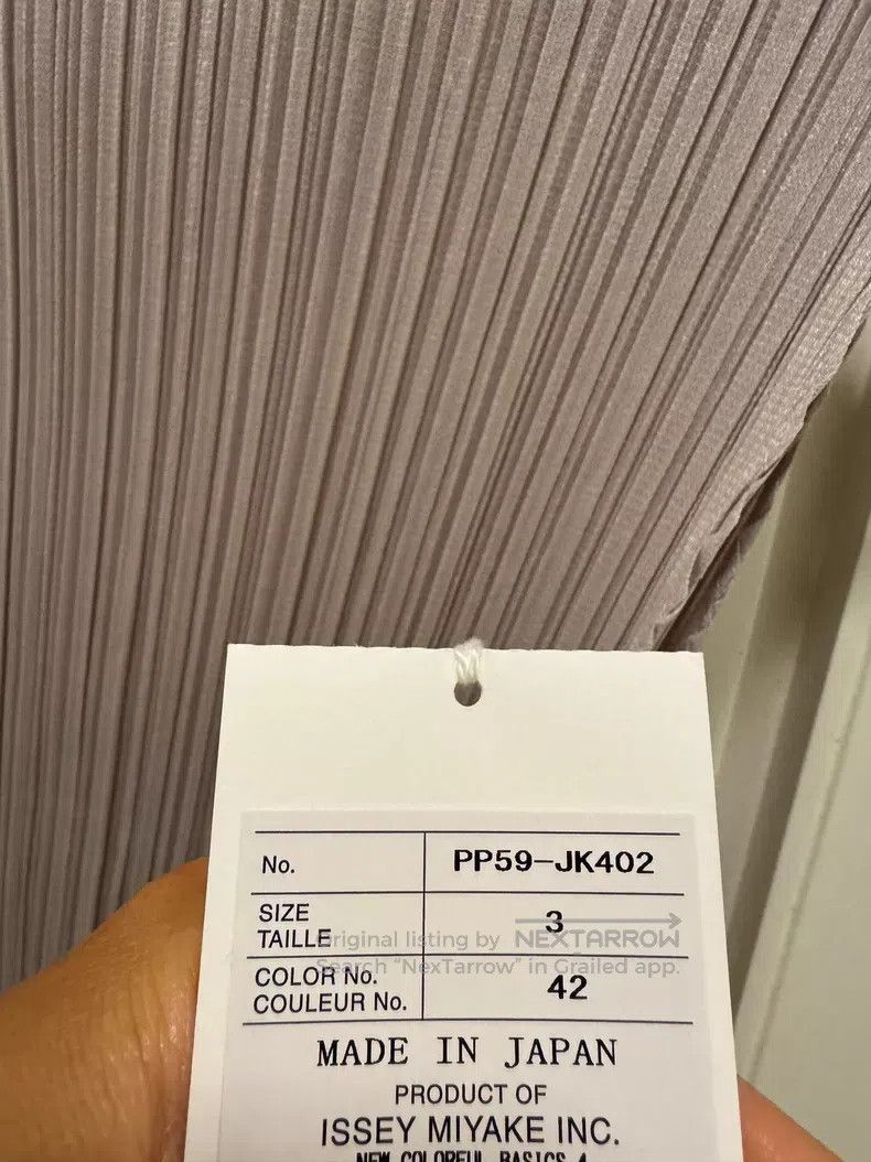 Issey Miyake Issey Miyake Grey Tank Top Size L / US 10 / IT 46 - 5 Thumbnail