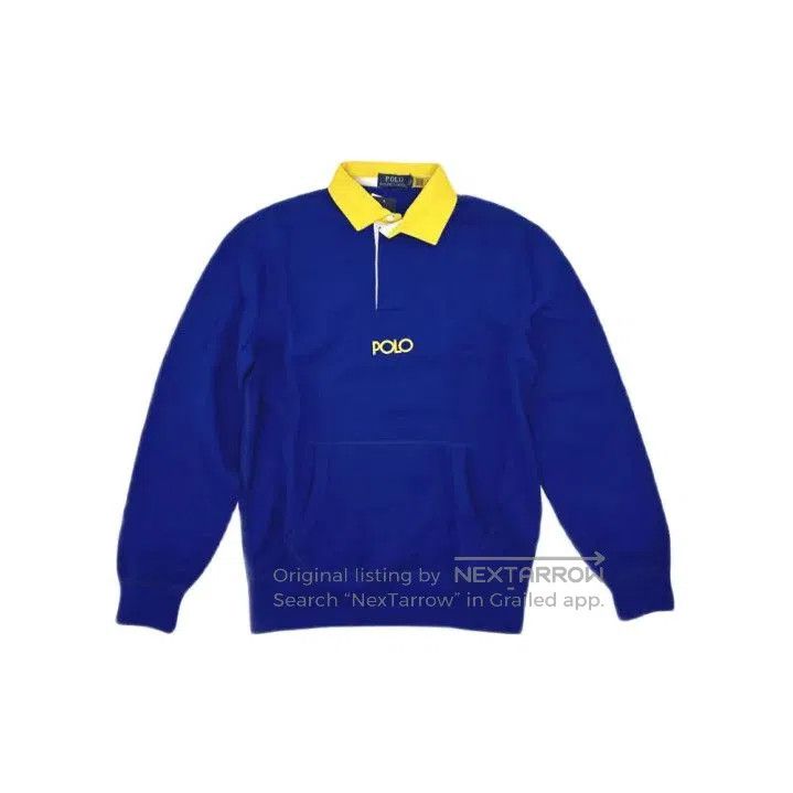 Polo Ralph Lauren Polo Ralph Lauren Blue Letter Print Long Sleeve Sweatshirt. Size US S / EU 44-46 / 1 - 1 Thumbnail