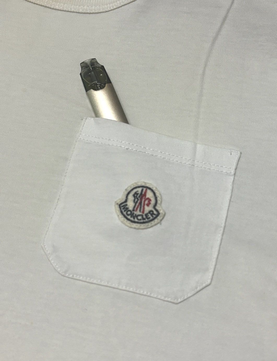 Moncler 💸BINDDING OFFER💸MONCLER MAGLIA SMALL LOGO POKET TSHIRT TEE💥 Size US S / EU 44-46 / 1 - 10 Thumbnail