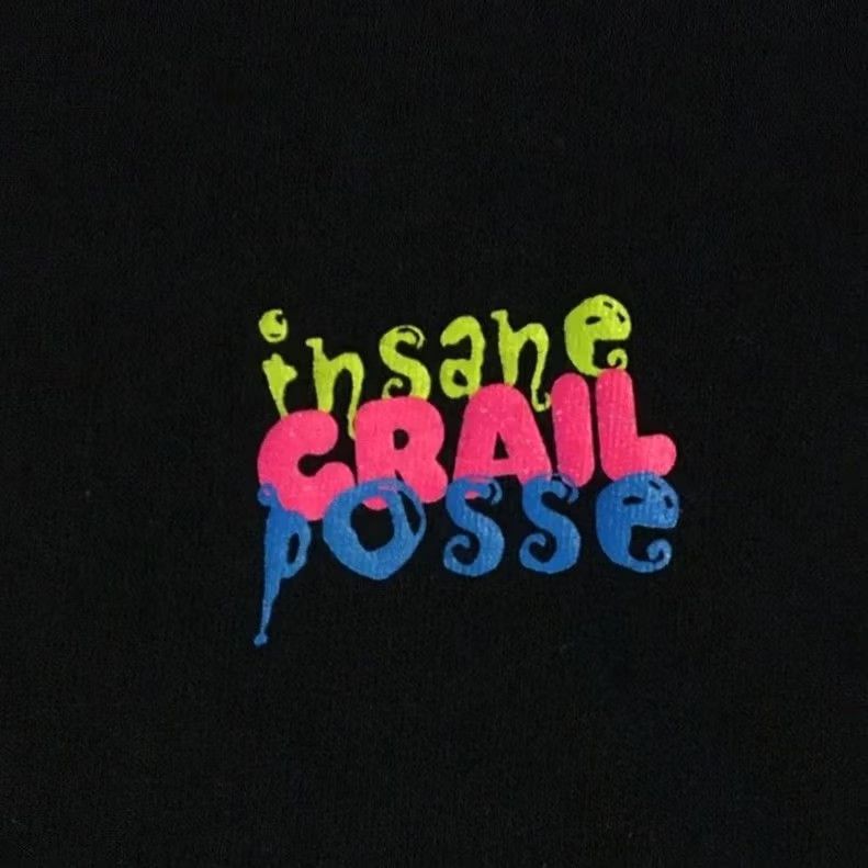 Girl Skateboards Crailtap ICP Insane Crail Posse Faded Shirt XL Black Vintage 90s Skater Clown Humor Graffiti T-Shirt Mens Size US XL / EU 56 / 4 - 4 Thumbnail