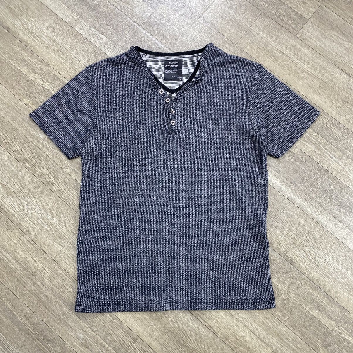 Japanese Brand 2000s Amorte Double Layers Yohji Ifsixwasnine Lgb Style Tee Size US M / EU 48-50 / 2 - 1 Thumbnail