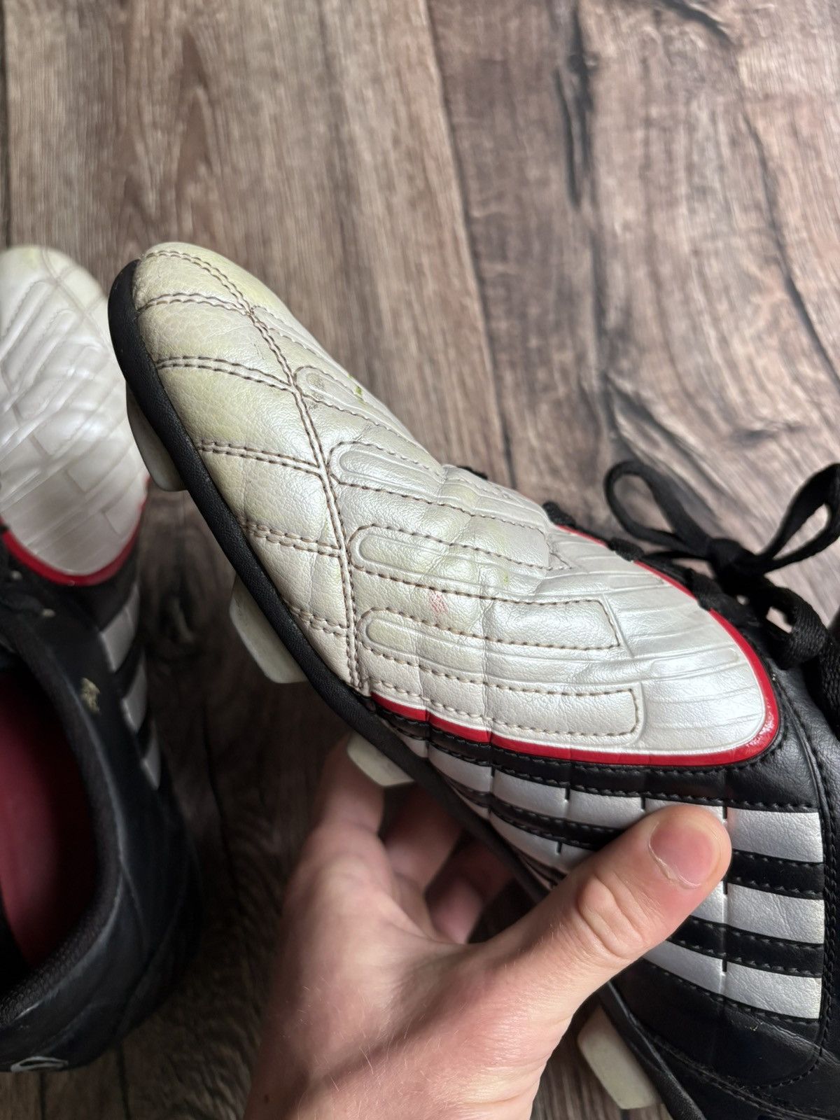 Adidas Adidas 2008 Powerswerve Traxion TF Predator Football Boots Size US 11 / EU 44 - 13 Thumbnail