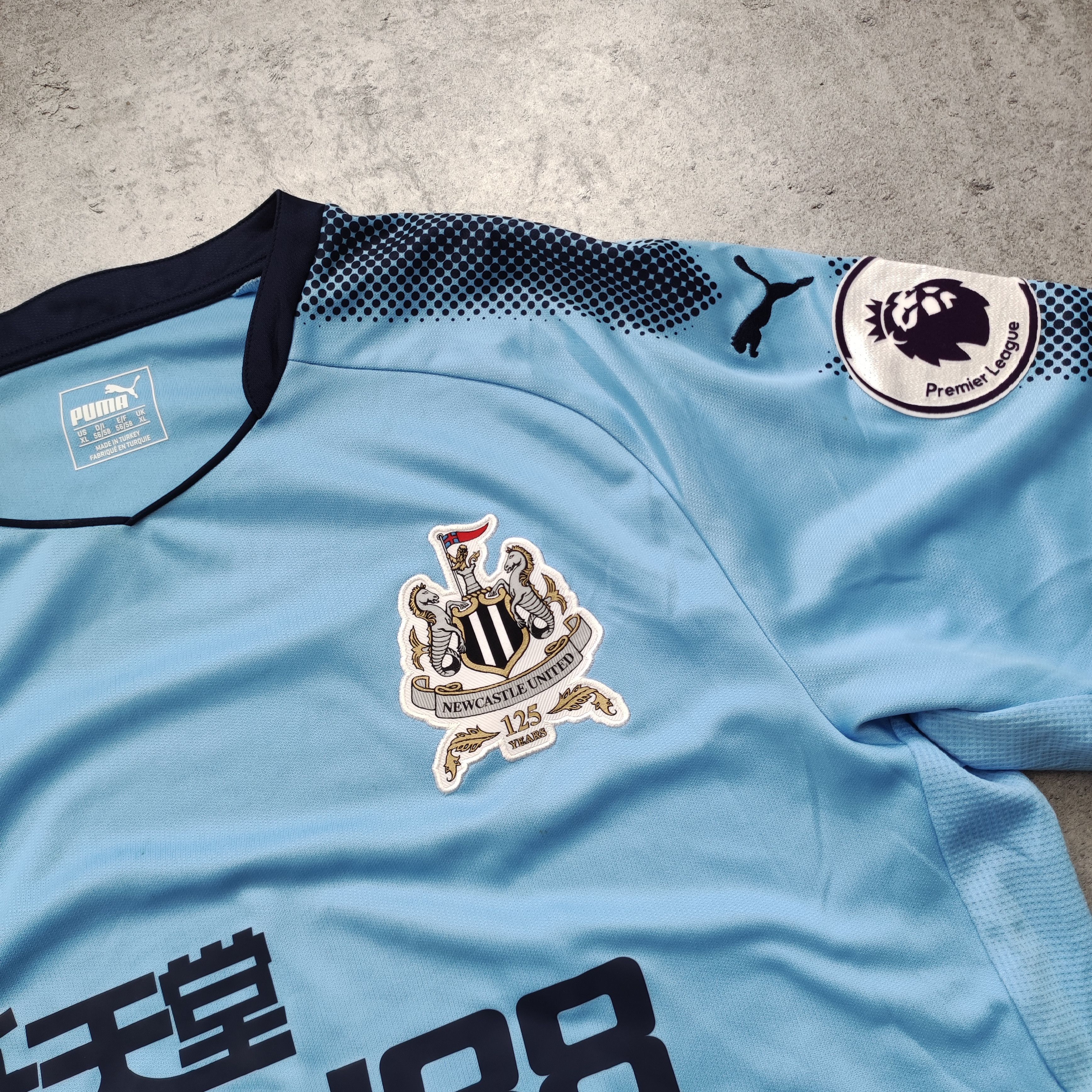 Vintage RARE Newcastle United 17/18 Away Premier League Jersey Size US XL / EU 56 / 4 - 5 Thumbnail