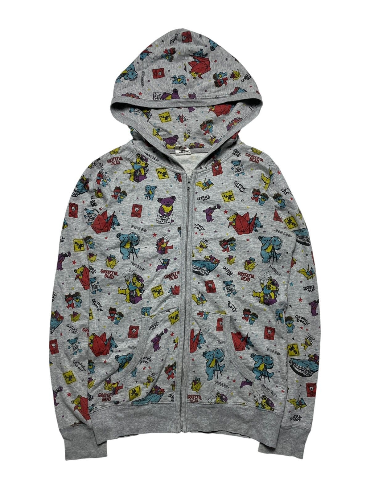 Angel Blue GFD Bear Aop Zip Hoodie Size US M / EU 48-50 / 2 - 1 Thumbnail