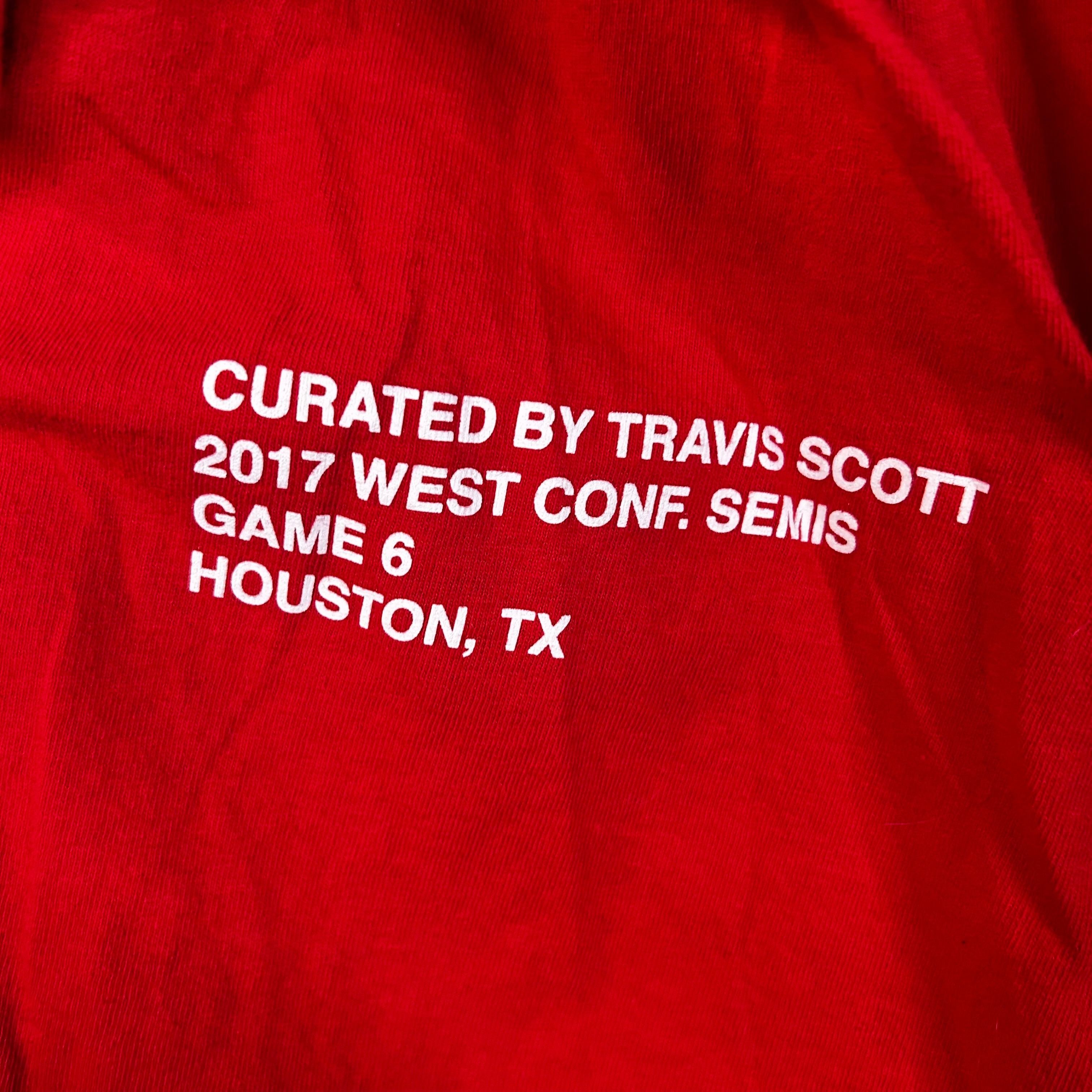 NBA × Travis Scott Travis Scott x Houston Rockets ‘Run As One’ 2017 Tee XL Size US XL / EU 56 / 4 - 5 Thumbnail