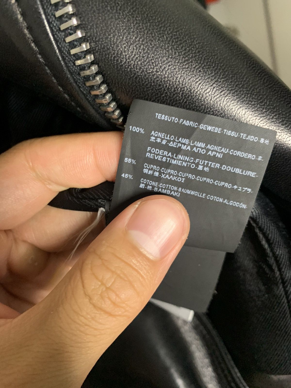 Saint Laurent Paris Saint Laurent 2013SS Lambskin L01 jakcet Size US L / EU 52-54 / 3 - 6 Thumbnail