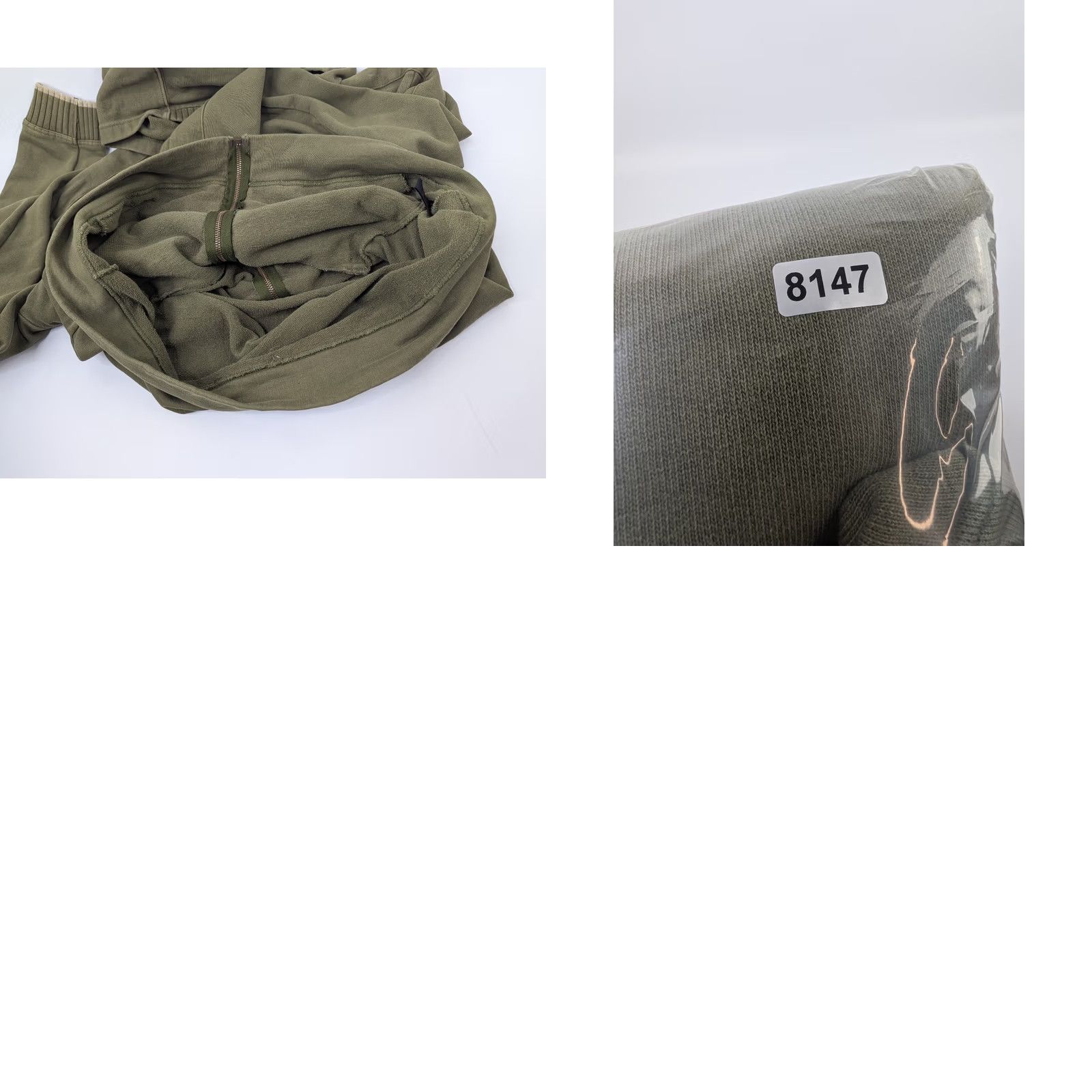 Quiksilver VINTAGE 90s Quiksilver Hoodie Men L Olive Green Surf Skater Street Zip Up Hooded Size US L / EU 52-54 / 3 - 9 Thumbnail