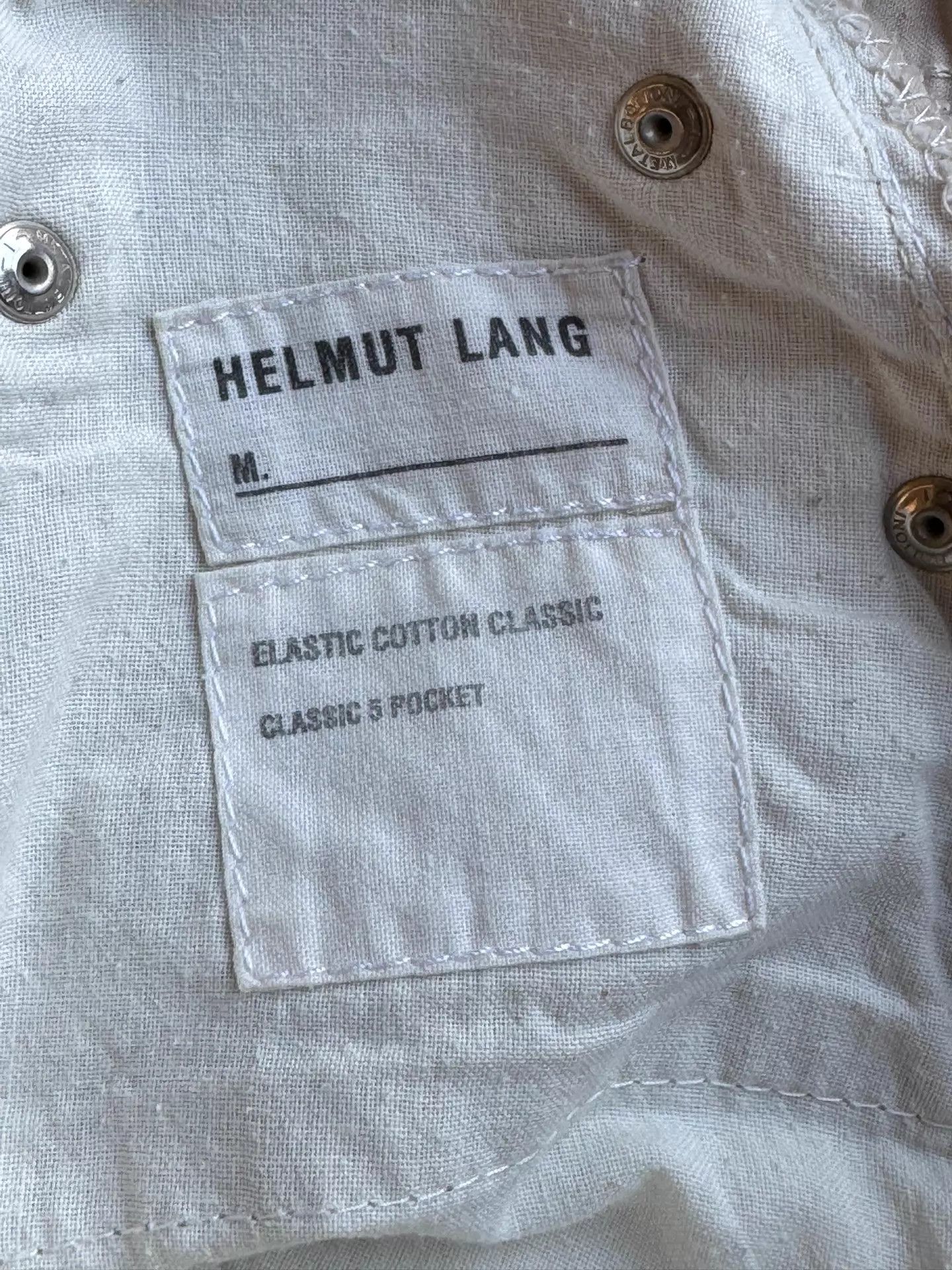 Helmut Lang Helmut Lang 2004 Beige Jeans Size 30 (fits W31) Size US 30 / EU 46 - 6 Thumbnail