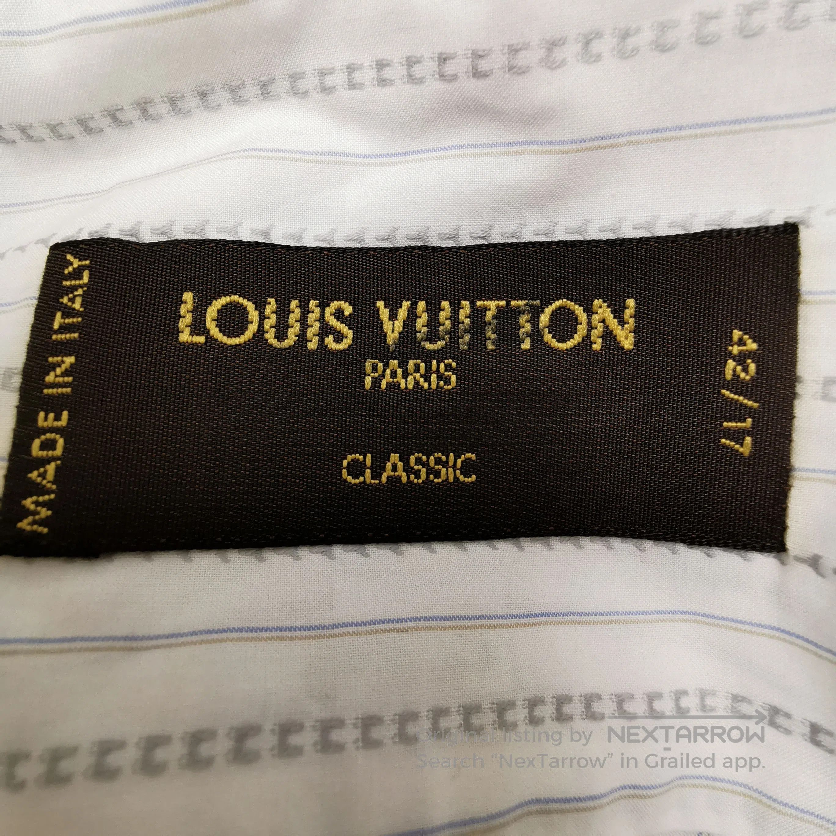 Louis Vuitton Striped Long. Size US XL / EU 56 / 4 - 4 Thumbnail