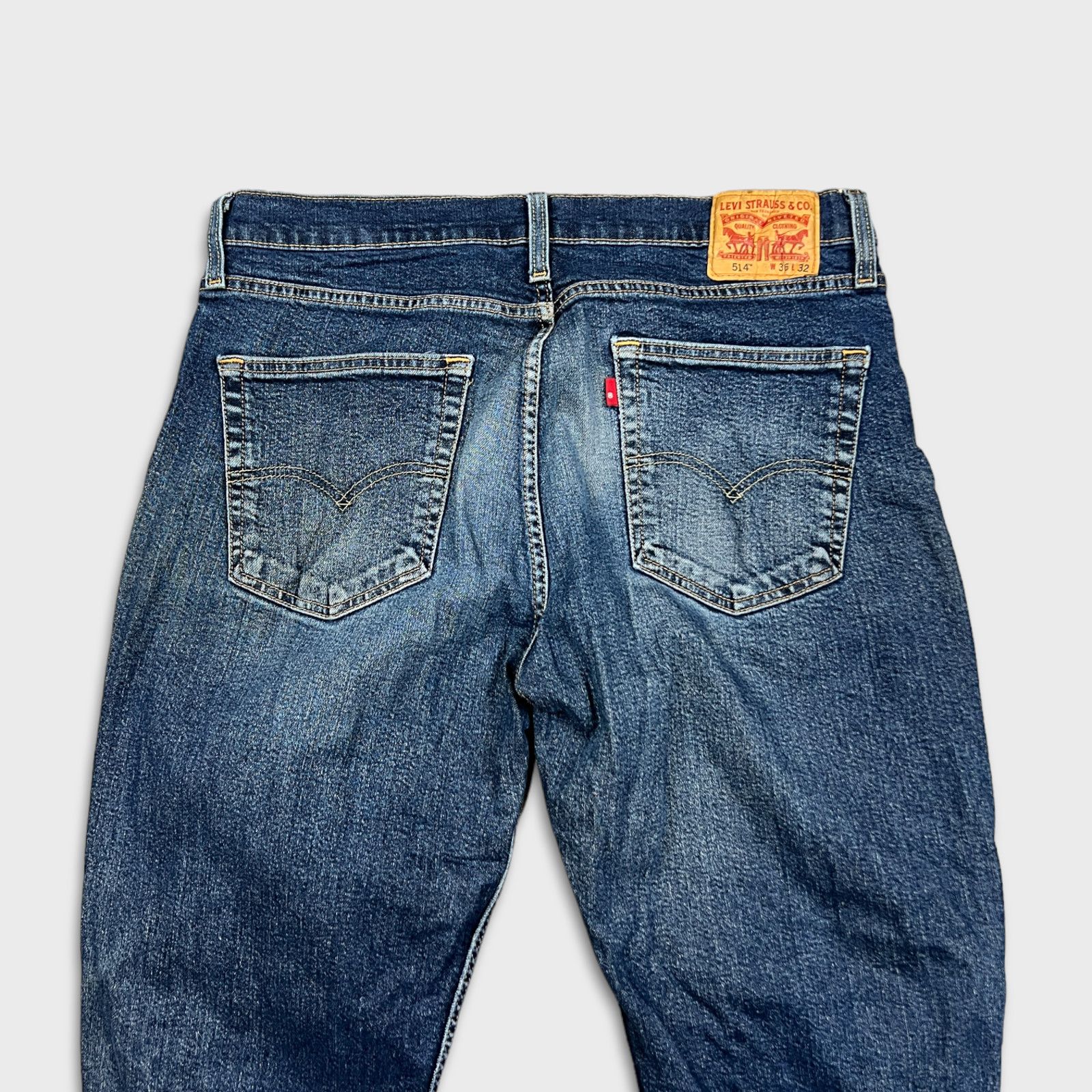 Levi's × Levi's Vintage Clothing × Vintage Levi's 514 Jeans 36x32 Straight Fit Fade American Denim Pant Size US 36 / EU 52 - 5 Thumbnail