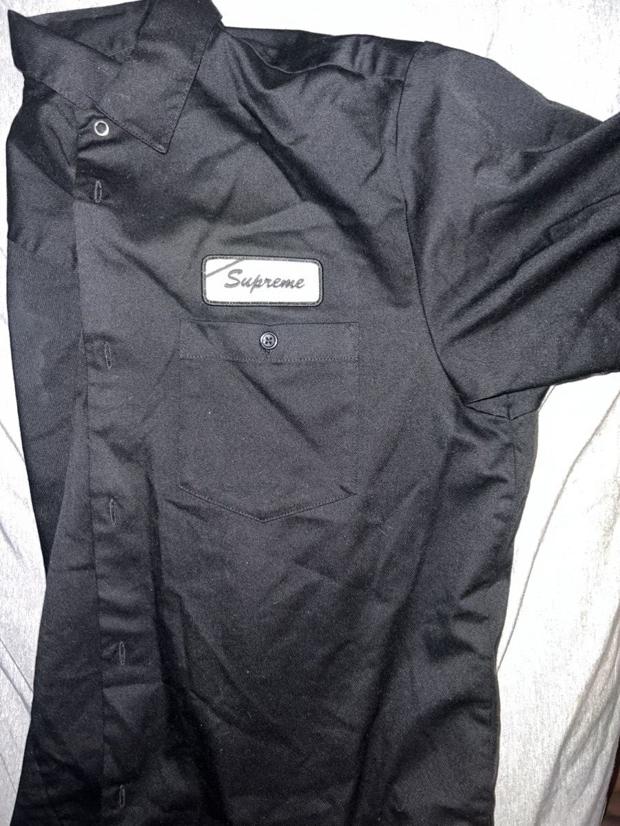 Supreme Supreme Bitch S/S Work Shirt Size US M / EU 48-50 / 2 - 3 Thumbnail