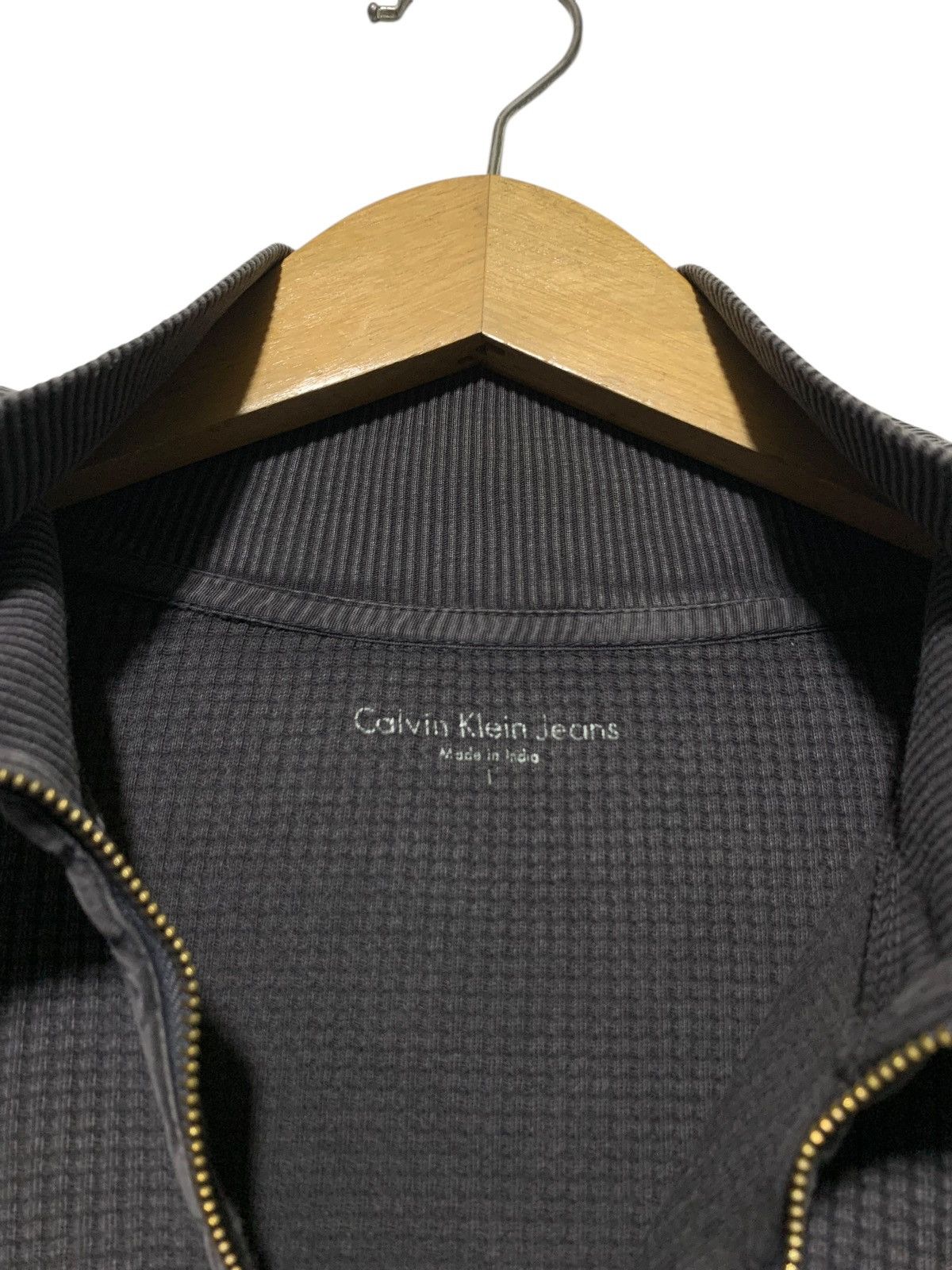 Calvin Klein Archive Y2k Calvin Klein zip turtle neck thermal longsleeve Size US L / EU 52-54 / 3 - 10 Thumbnail
