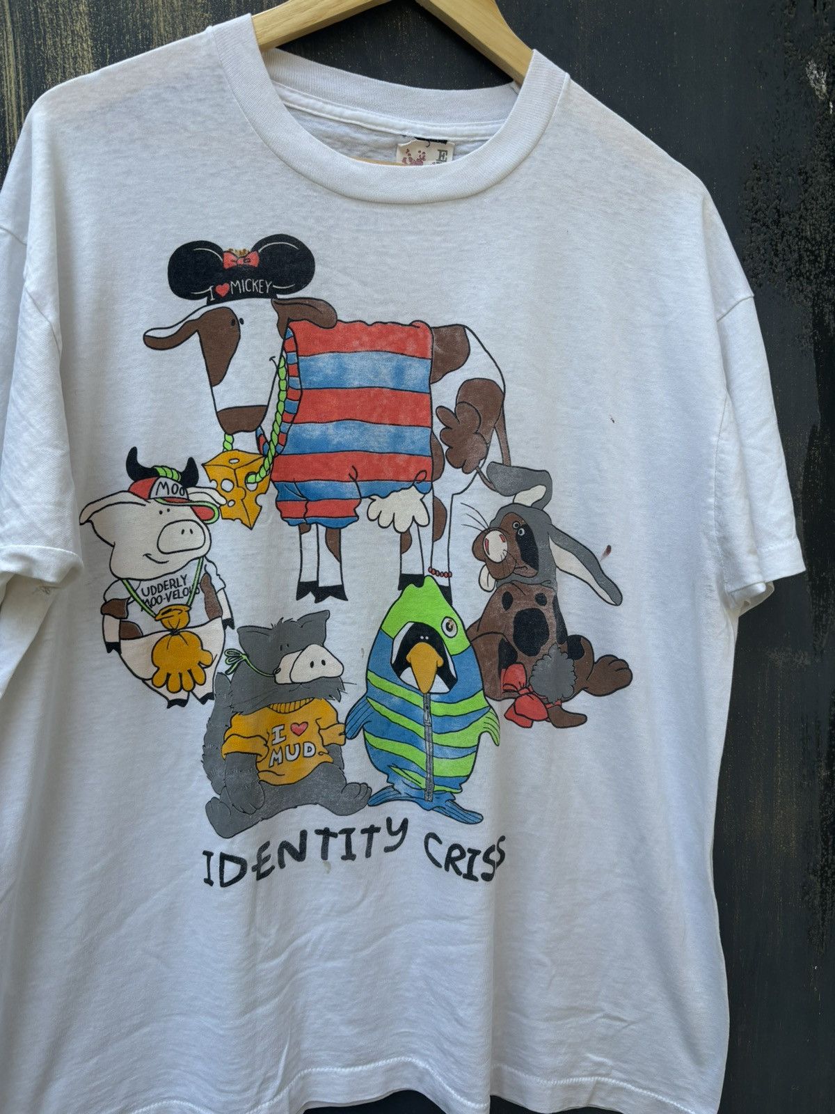 Arts & Science VERY RARE! Vintage 90’s Identity Crisis Art Parody Size US XL / EU 56 / 4 - 1 Thumbnail
