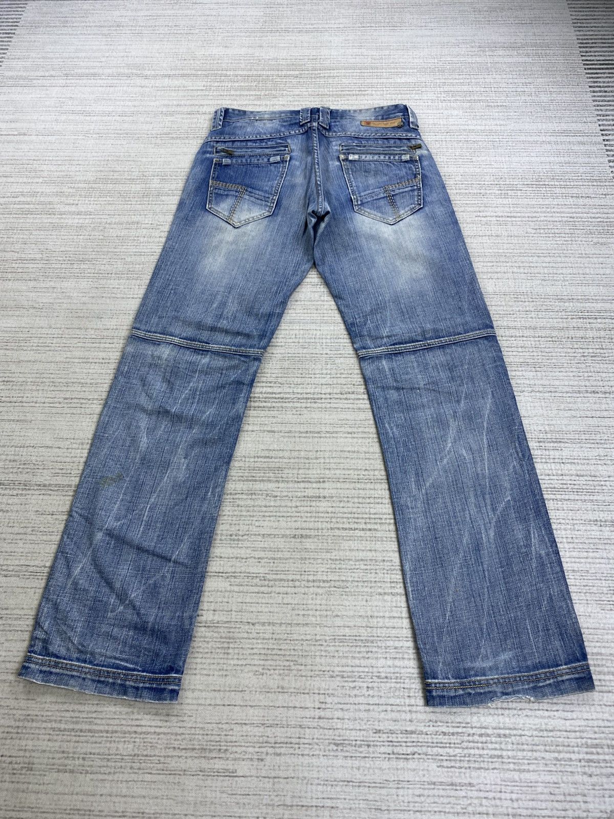 Japanese Brand 🔥STEALS Timezone Japan Rare Design Denim Jeans Pants Size US 32 / EU 48 - 2 Thumbnail