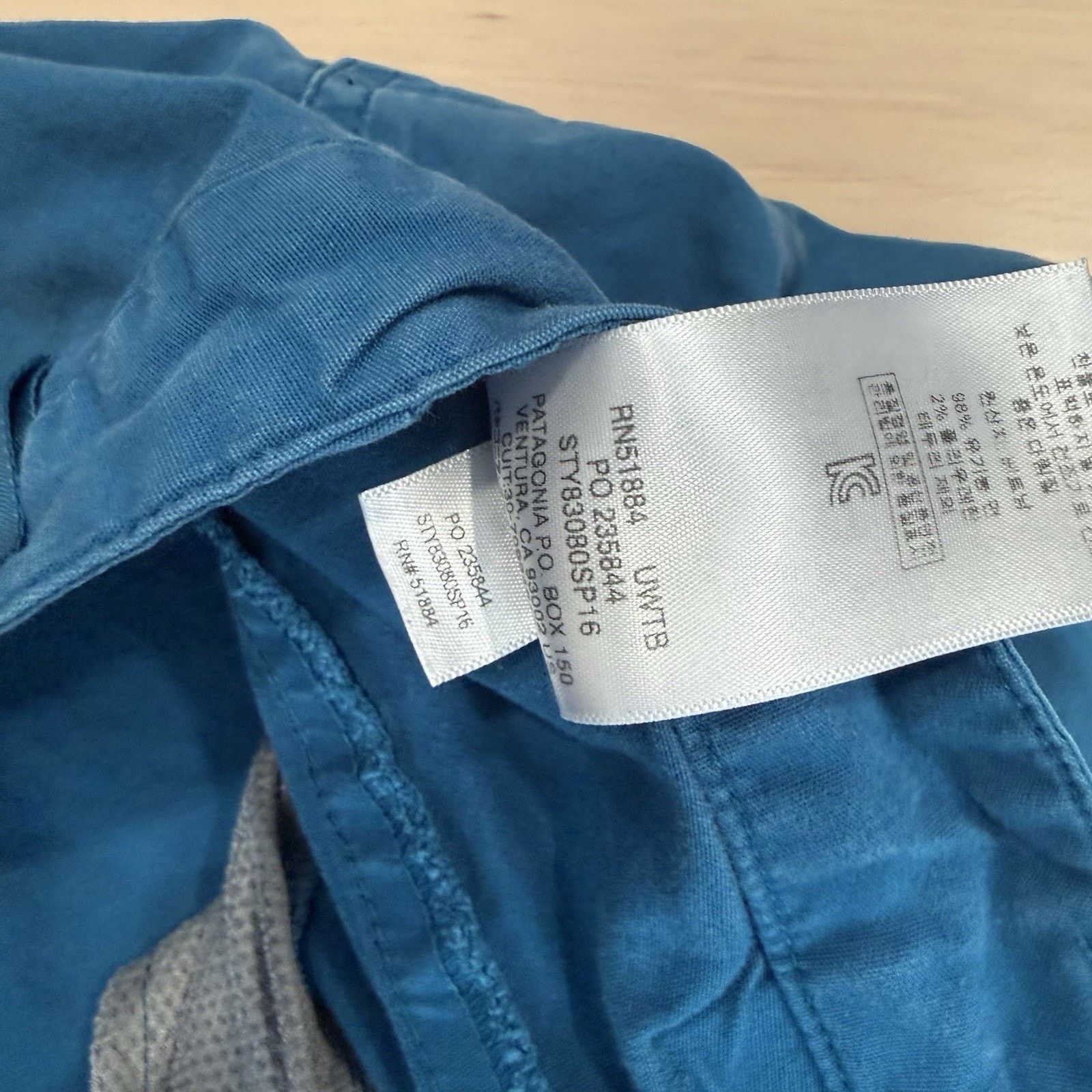 Patagonia Patagonia Simul Alpine Pants 36 Blue Lightweight Gorpcore Size US 36 / EU 52 - 6 Thumbnail