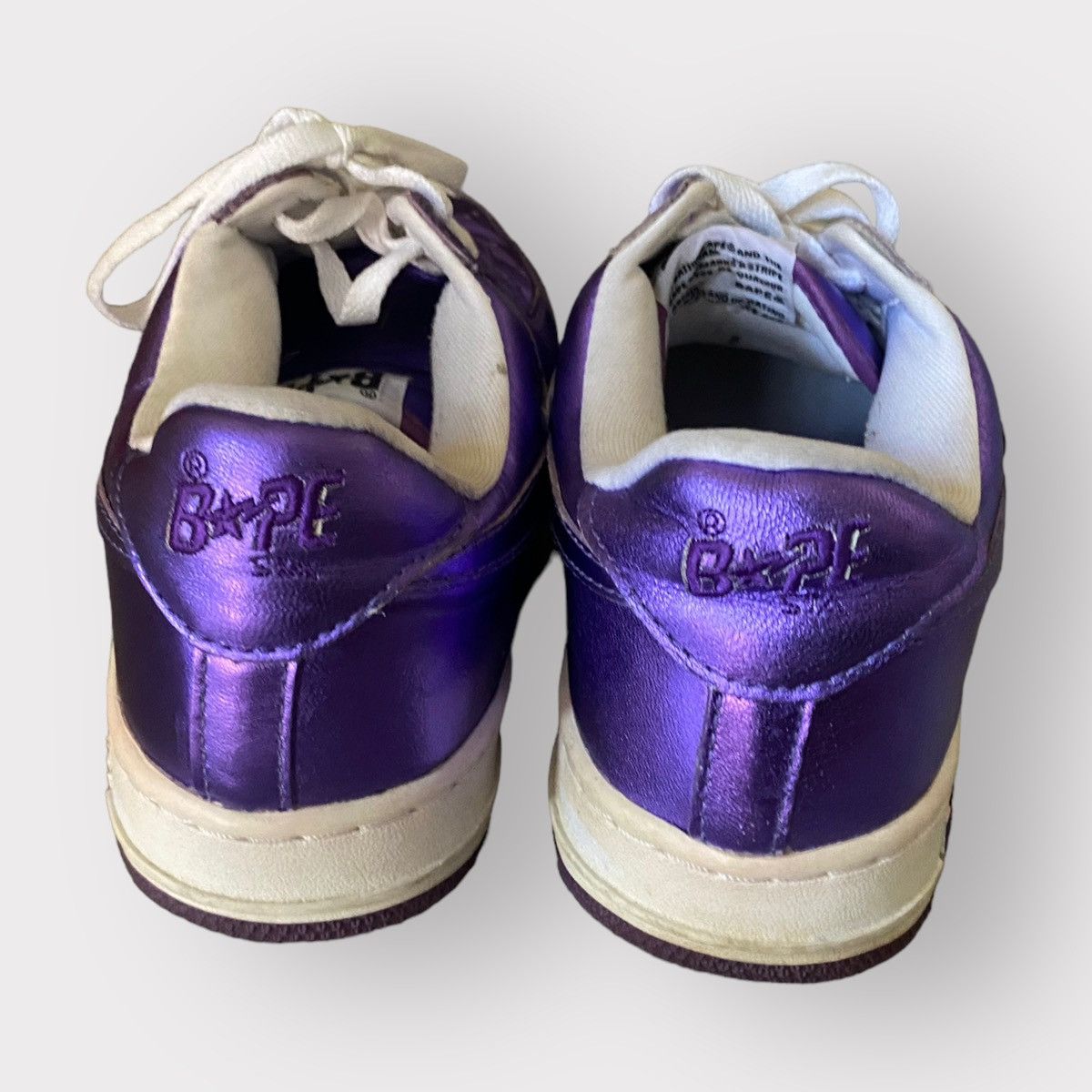 Bape Foil Bapesta (2009) Size US 9.5 / EU 42-43 - 7 Thumbnail