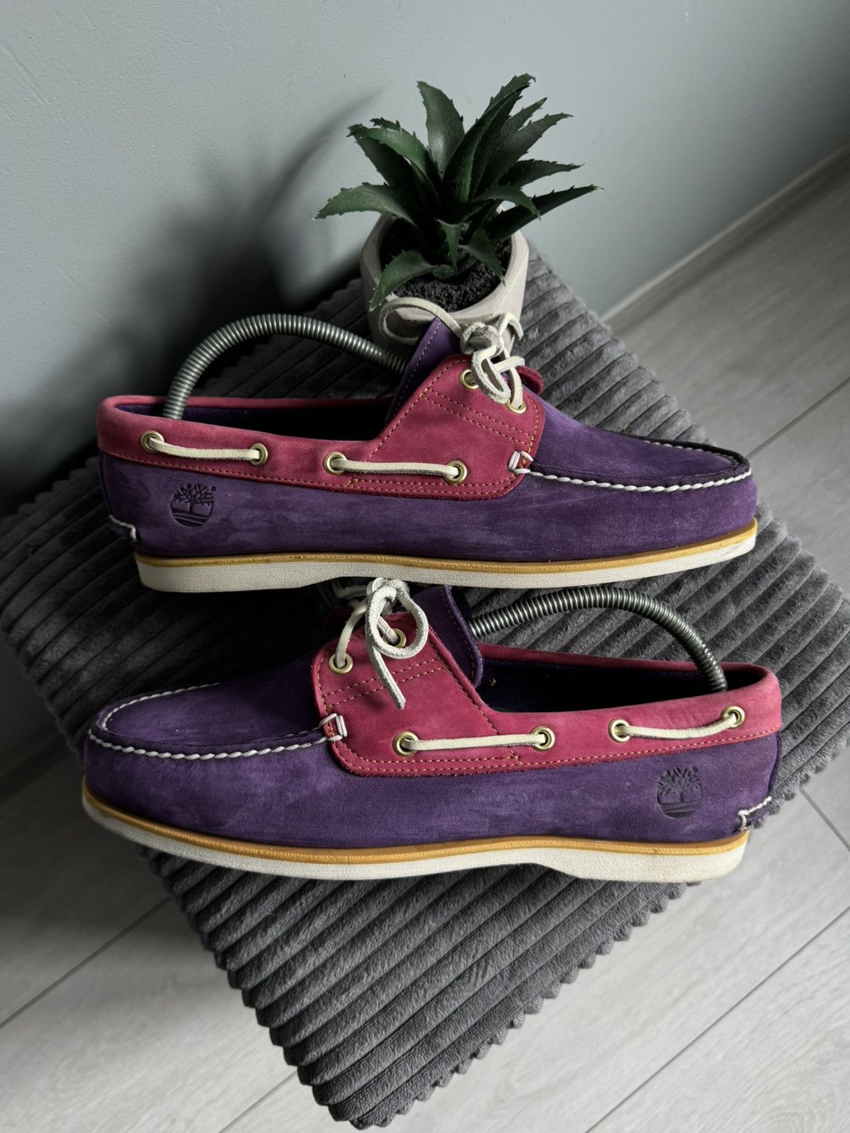 Timberland Vintage Timberland Purple/Pink Loafers Size US 10 / EU 43 - 1 Thumbnail
