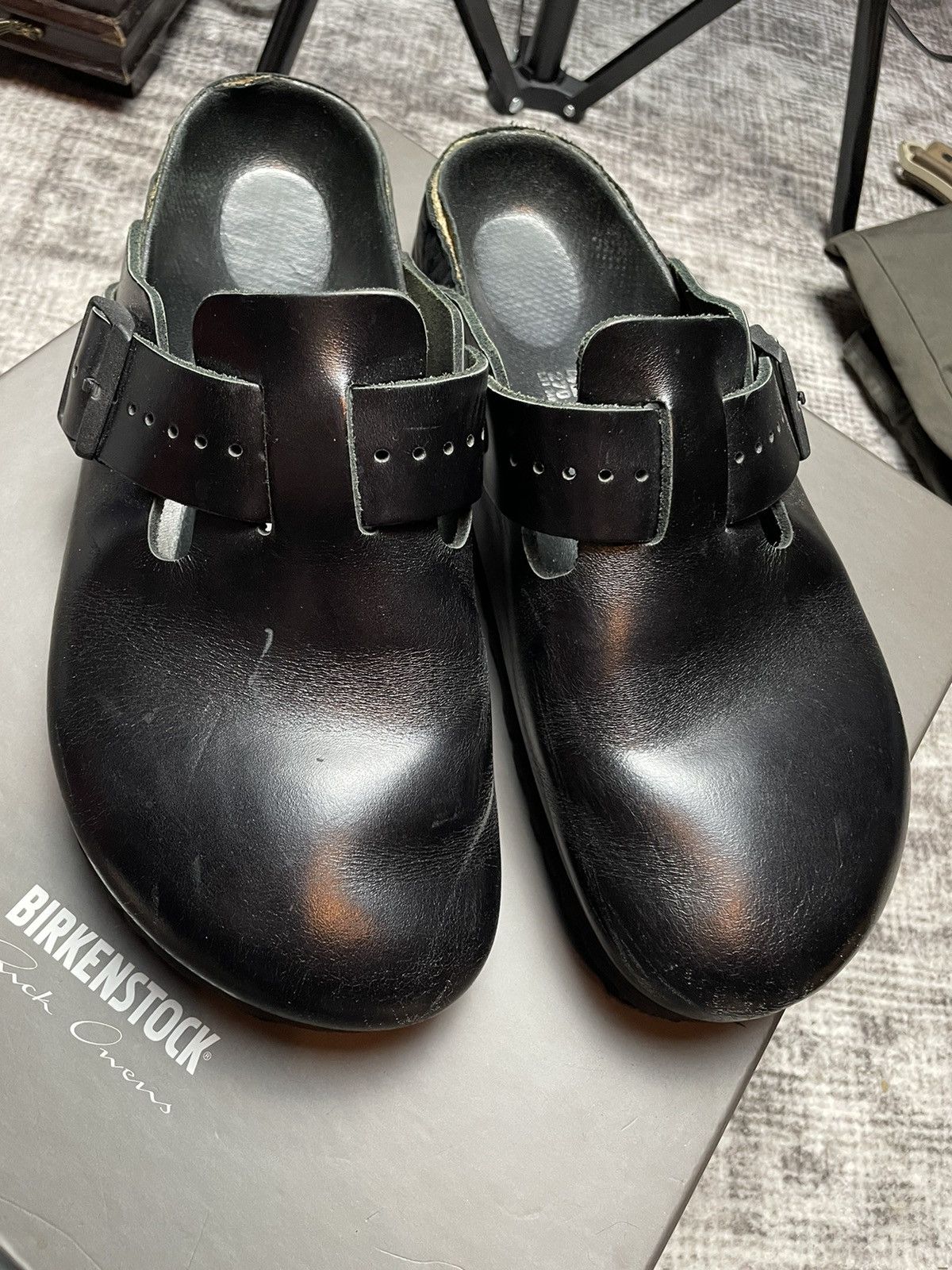 Rick Owens Rick owens Birkenstock Boston Clog Size US 9 / EU 42 - 12 Thumbnail