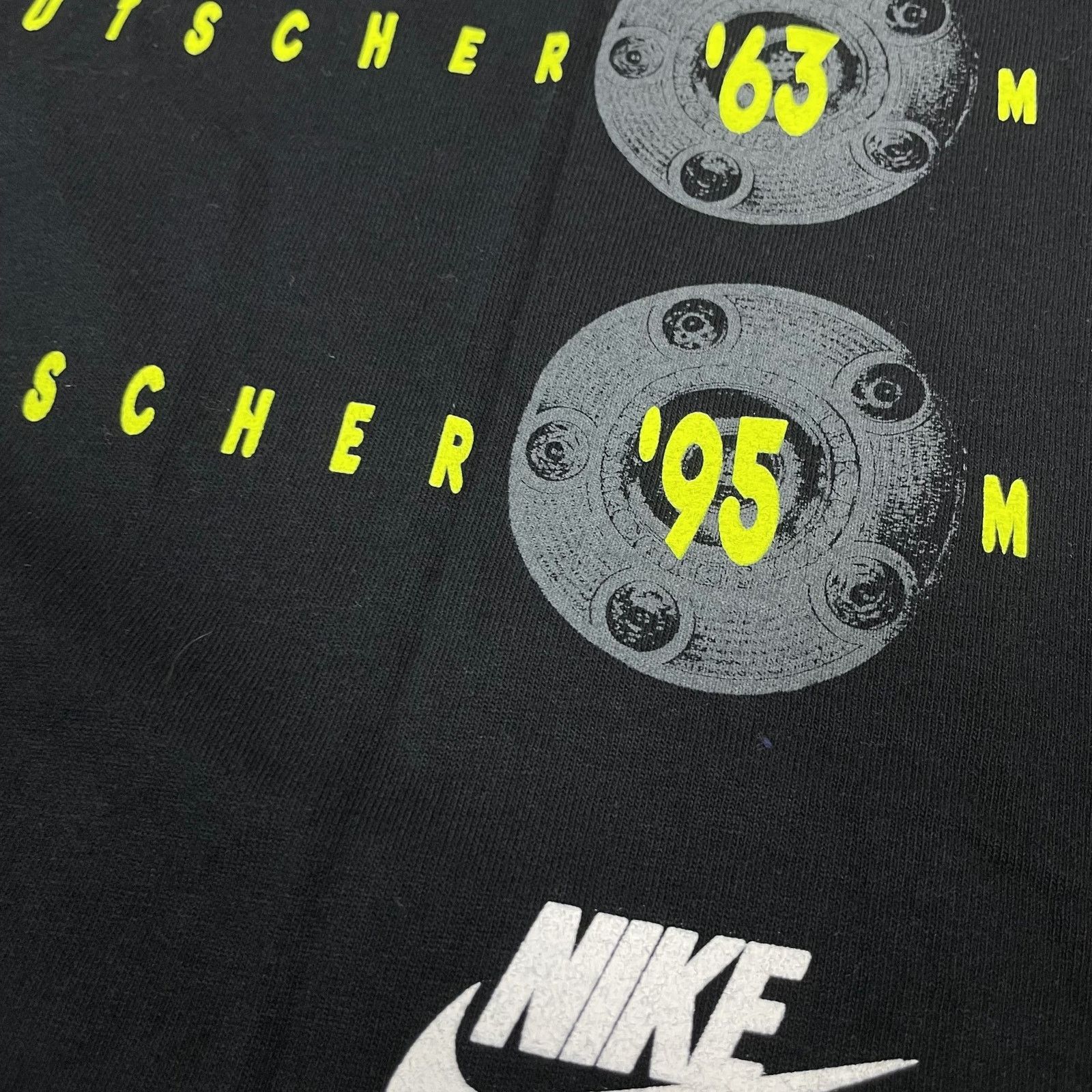 Nike × Vintage Nike Mens Black Borussia Dortmund Football Team Shirt Medium Size US M / EU 48-50 / 2 - 7 Thumbnail