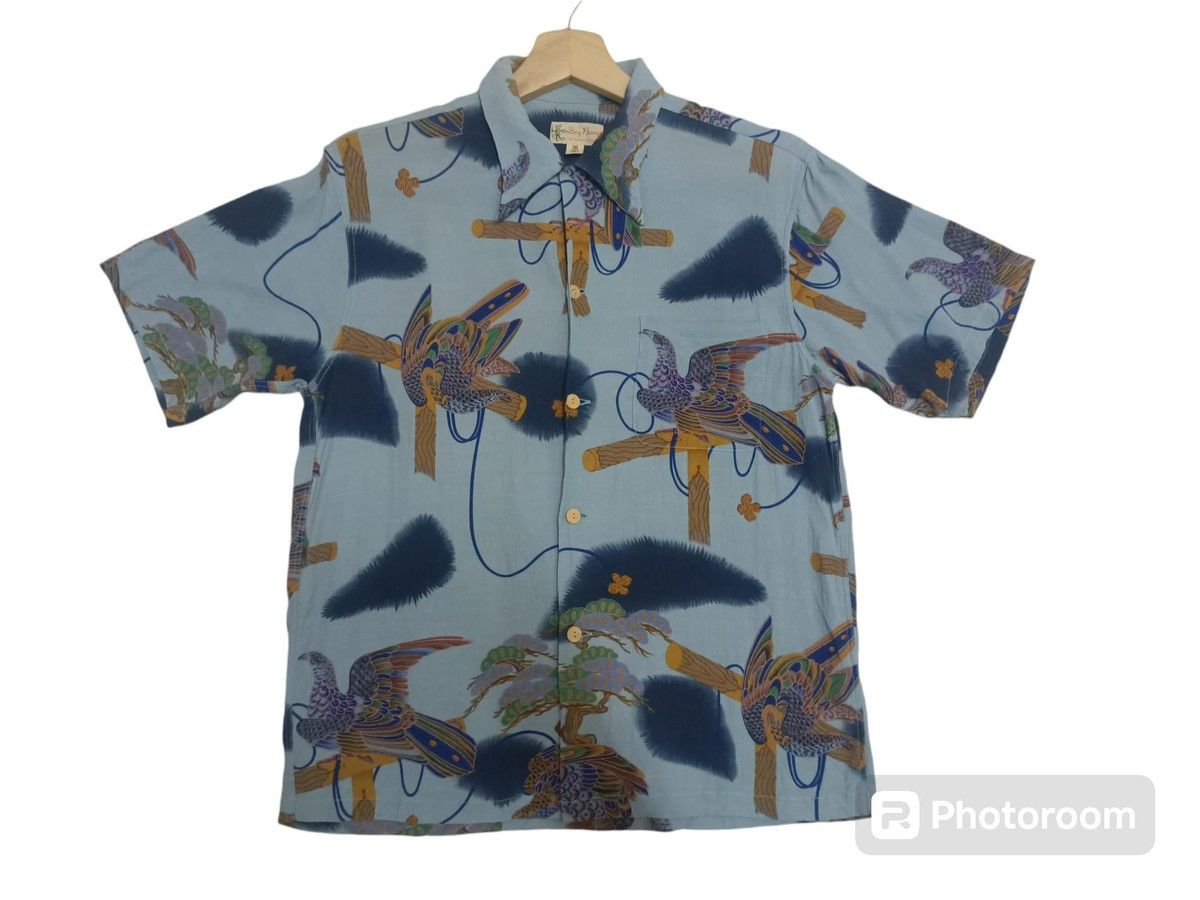 Dry Bones × Japanese Brand × Vintage VINTAGE DRY BONES RAYON CREPE HAWAIIAN SHIRT Size US S / EU 44-46 / 1 - 1 Thumbnail