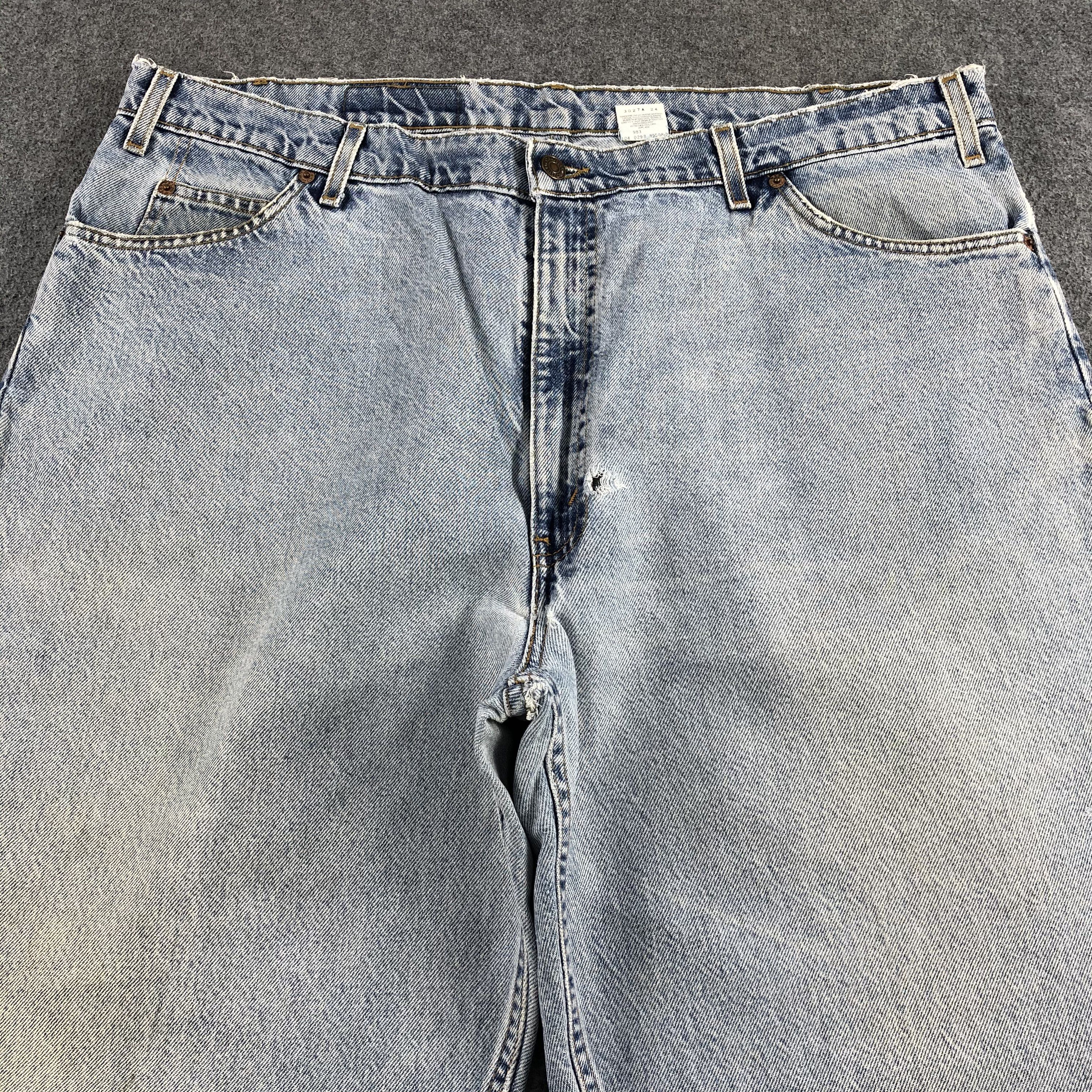 Levi's 90s Vintage Light Wash Levis 560 Jeans-J1712 Size US 42 / EU 58 - 3 Thumbnail