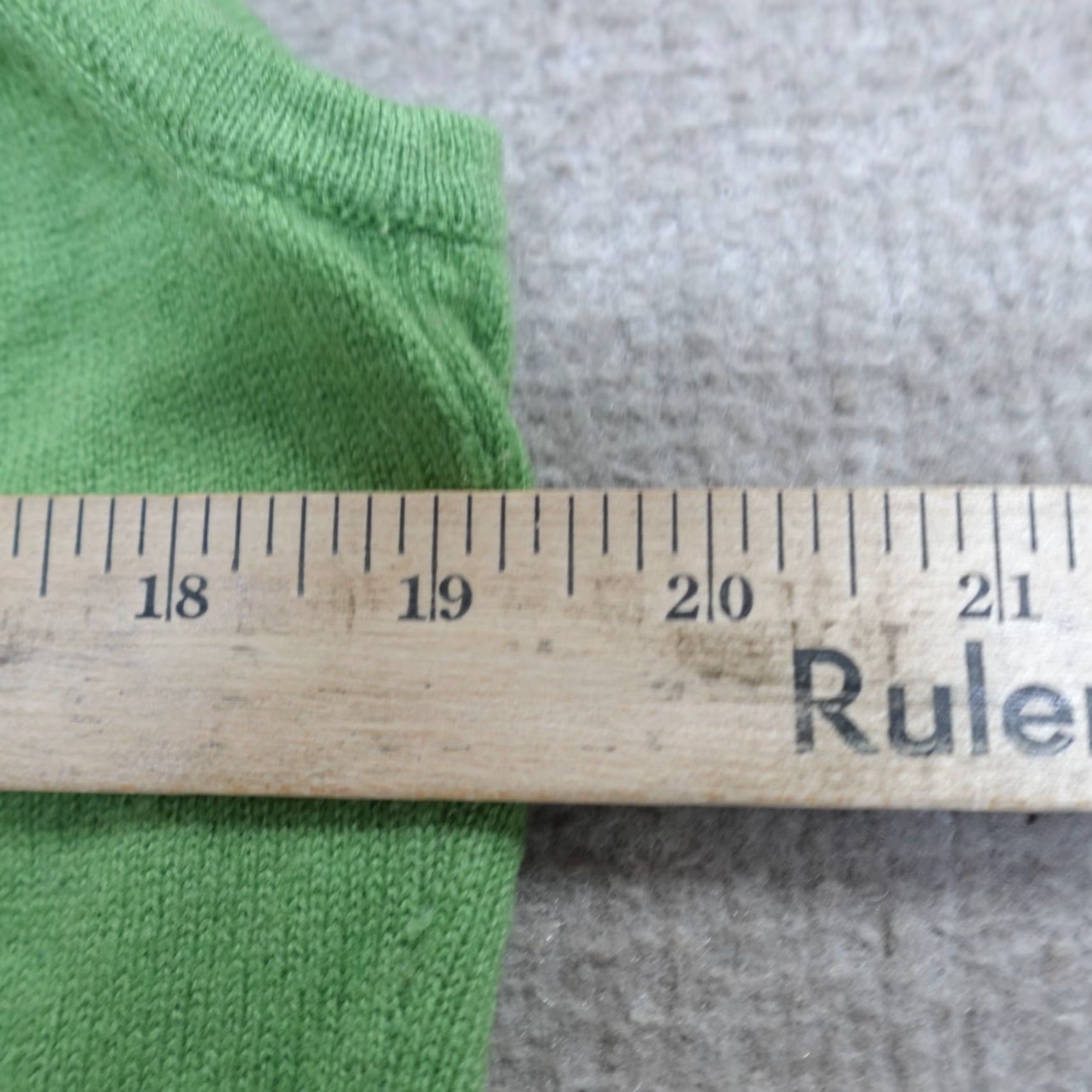 Vintage Woolovers Womens Vest XL Green 100% Wool Pullover Knit Vest Winter Casual Round Neck Sleeveless Regular Fit Size XL / US 12-14 / IT 48-50 - 6 Thumbnail